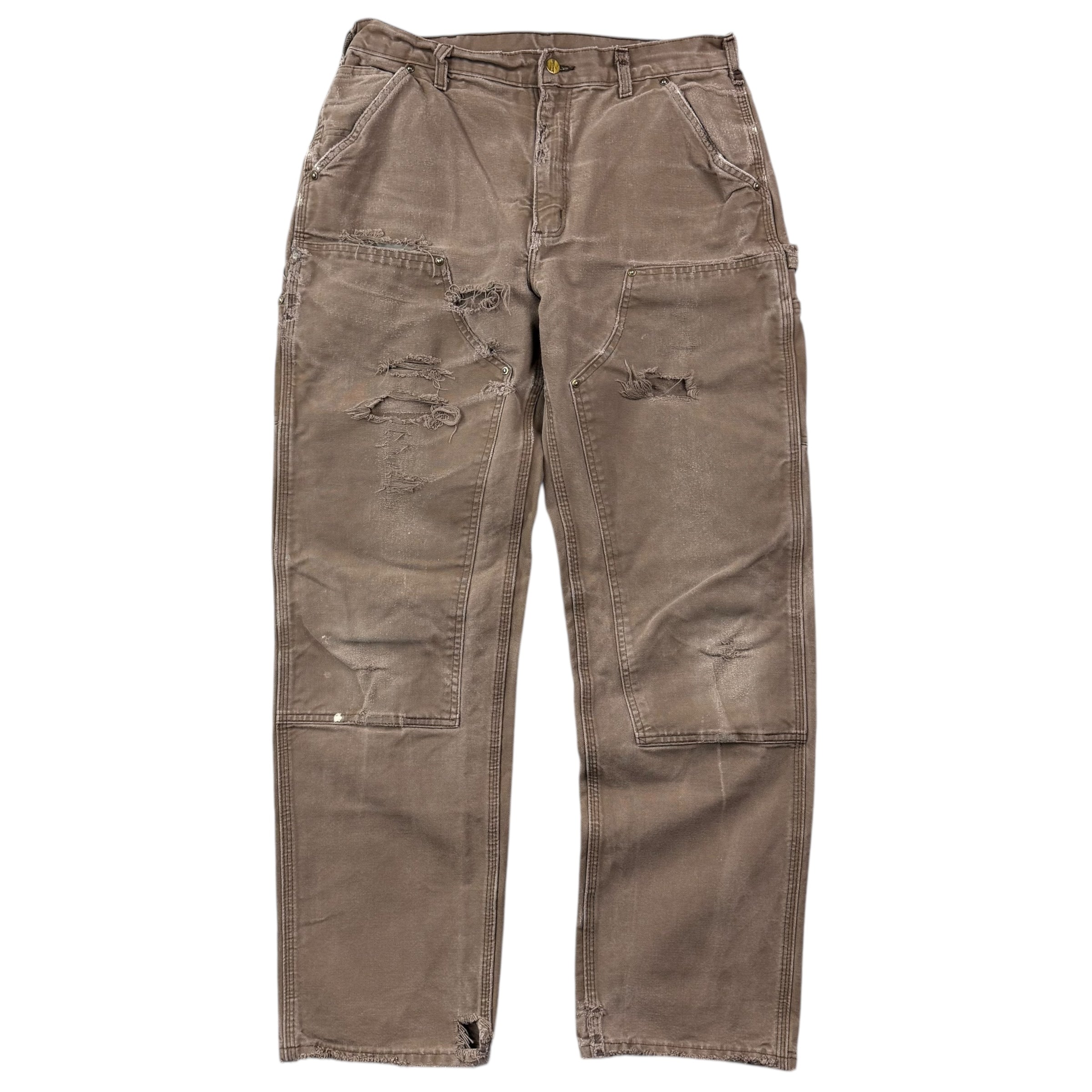 Vintage Carhartt Double Knee Pants Brown