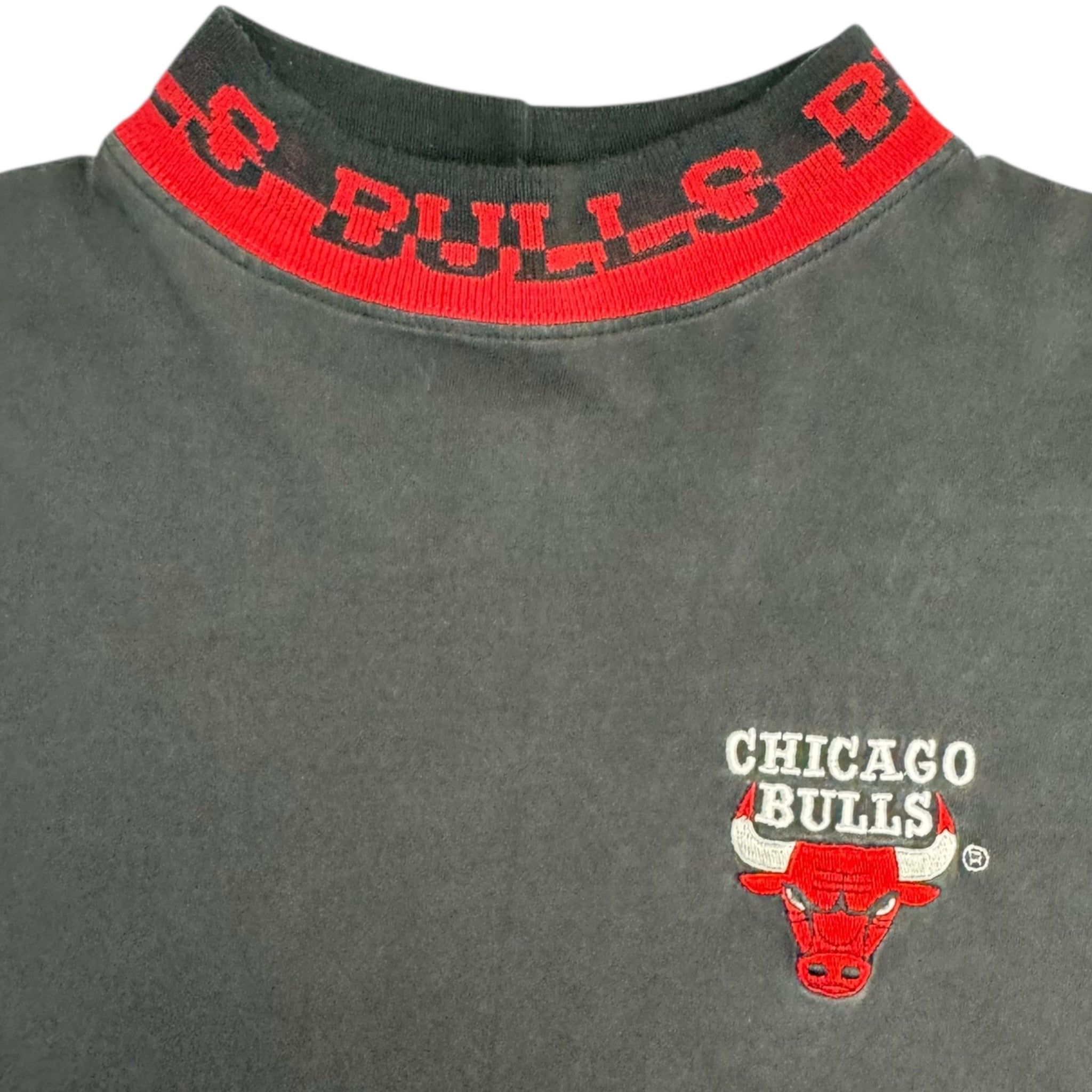 Vintage Chicago Bulls Mock Neck Starter NBA Shirt
