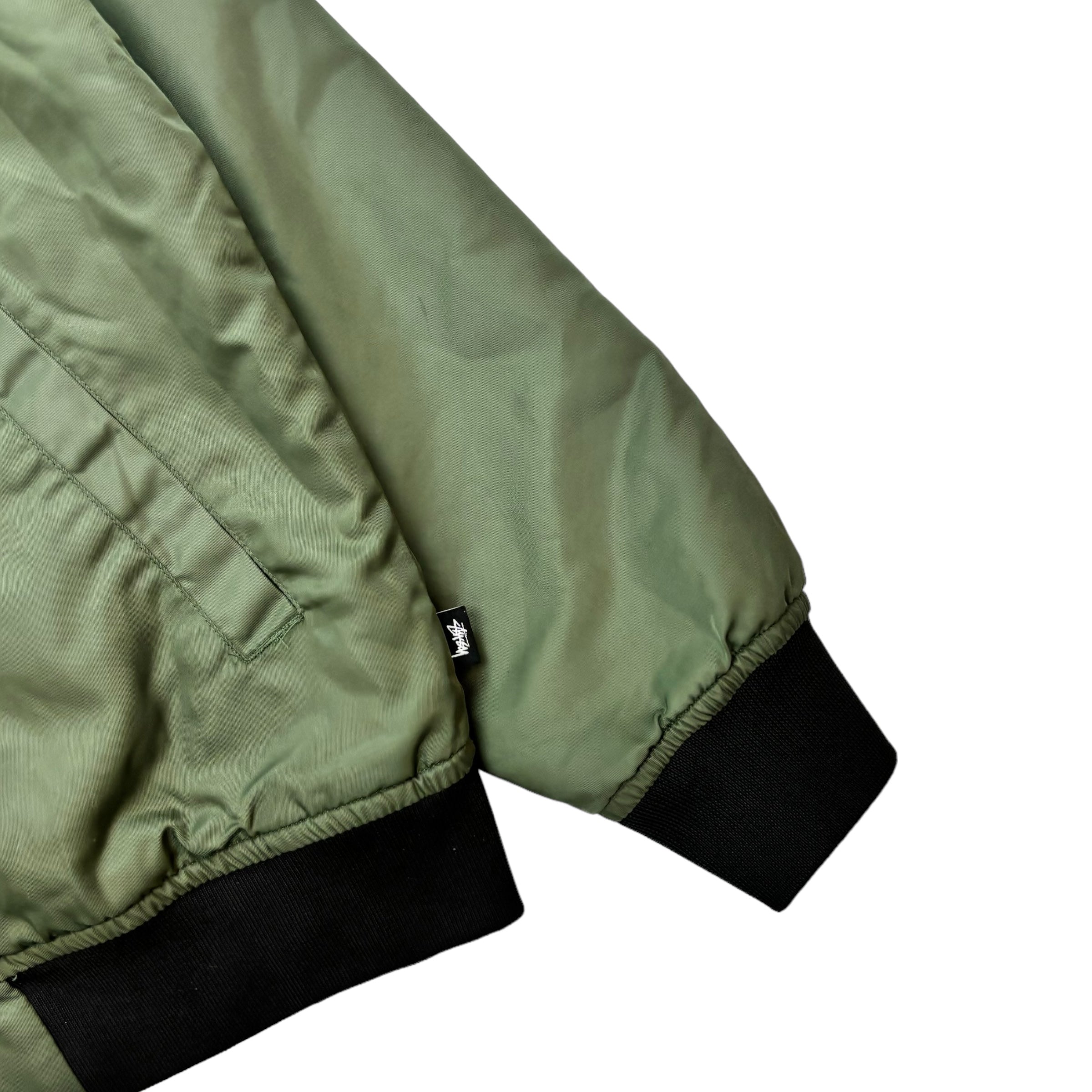 Stussy Bomber Jacket Olive Green