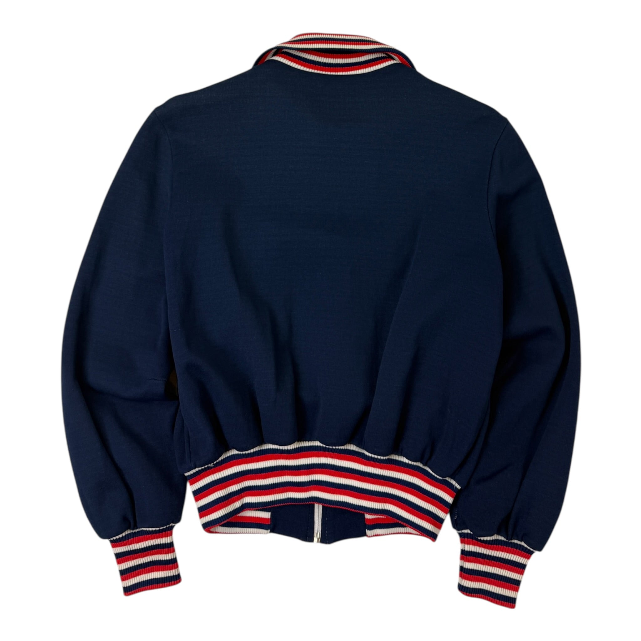 (W) Vintage Utex Track Jacket Navy Red