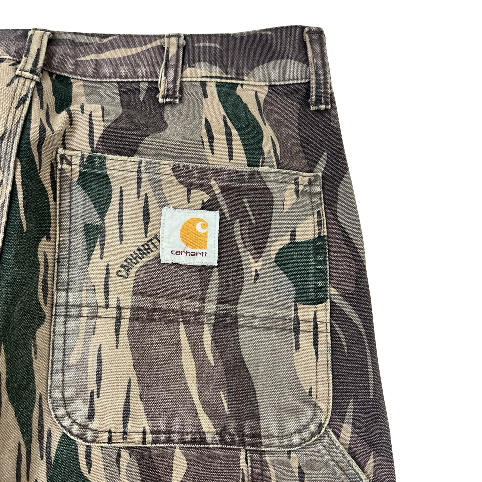 Carhartt WIP Double Knee Camo Unite Rinsed Pants