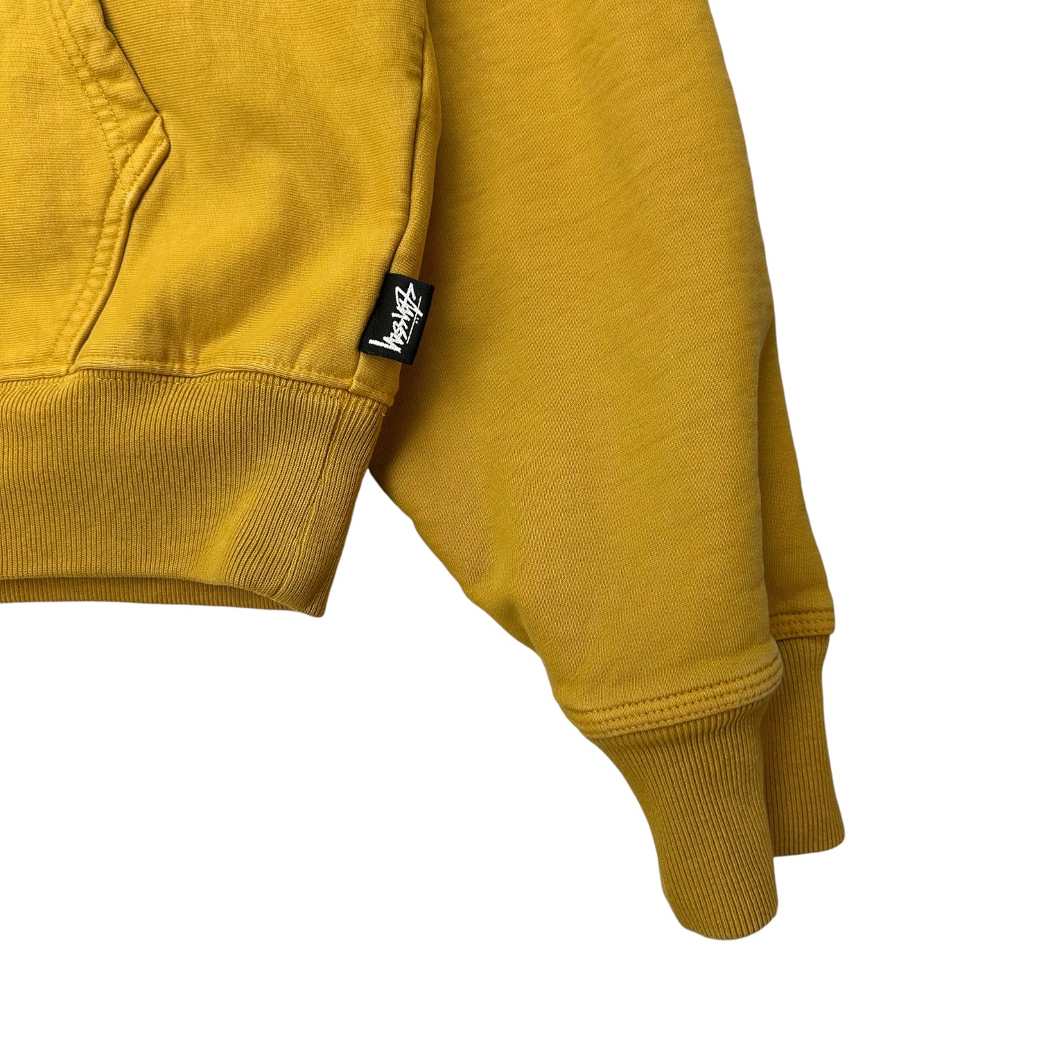 Stussy Blank Hoodie Mustard