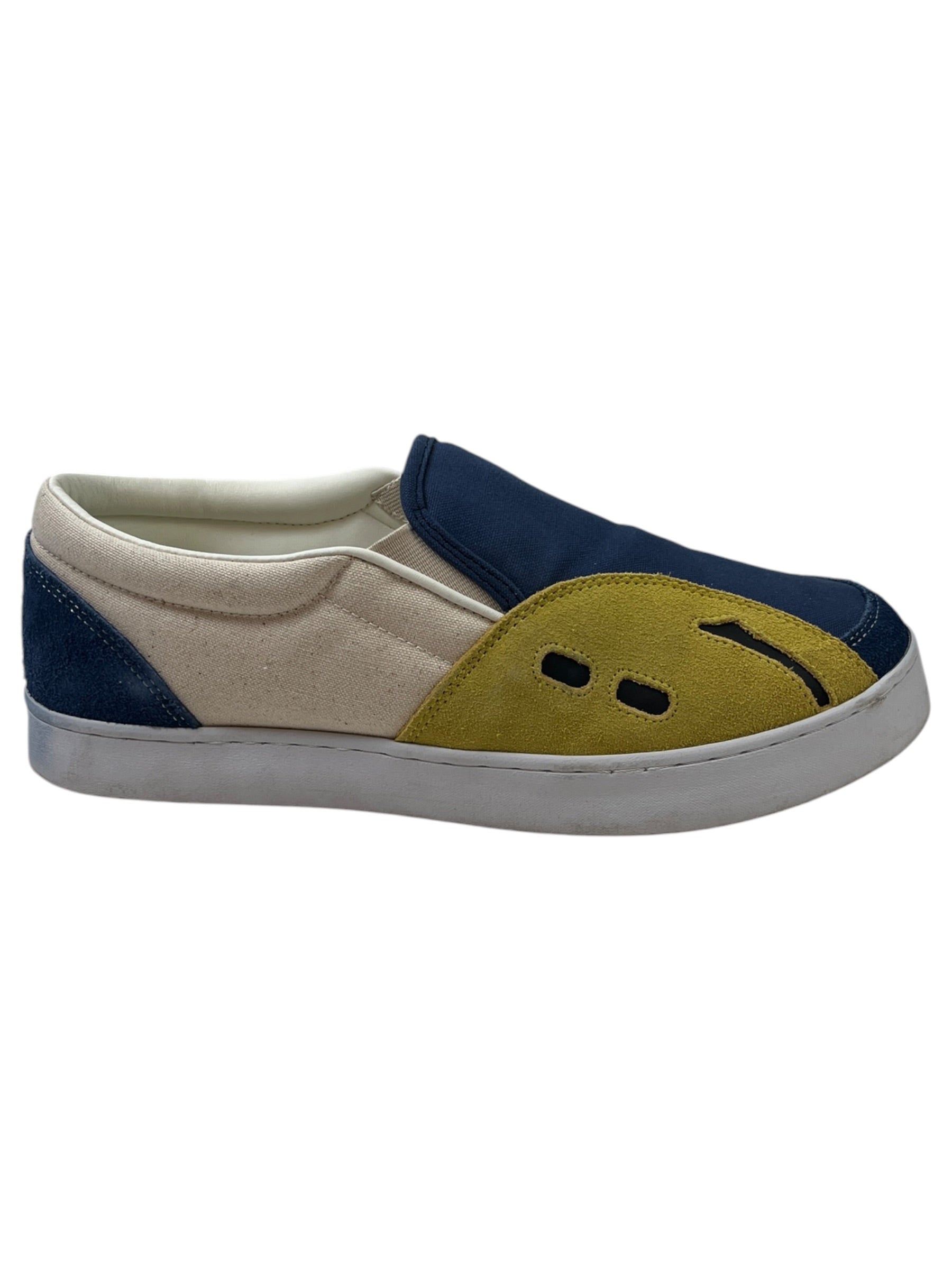 KAPITAL Rain Smiley Slip-On Sneakers (Used)