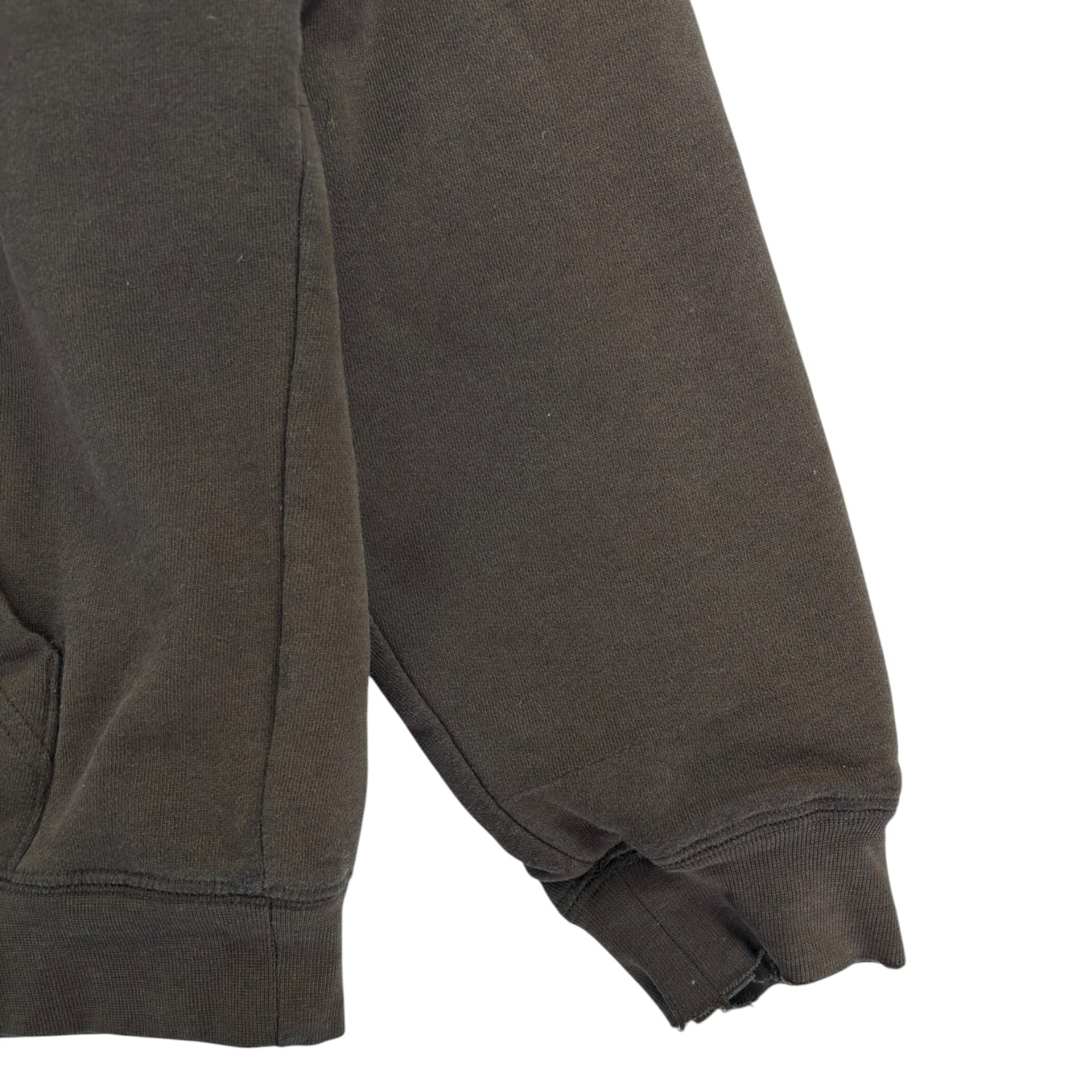 (W) Y2K Quiksilver Zip Up Hoodie Brown