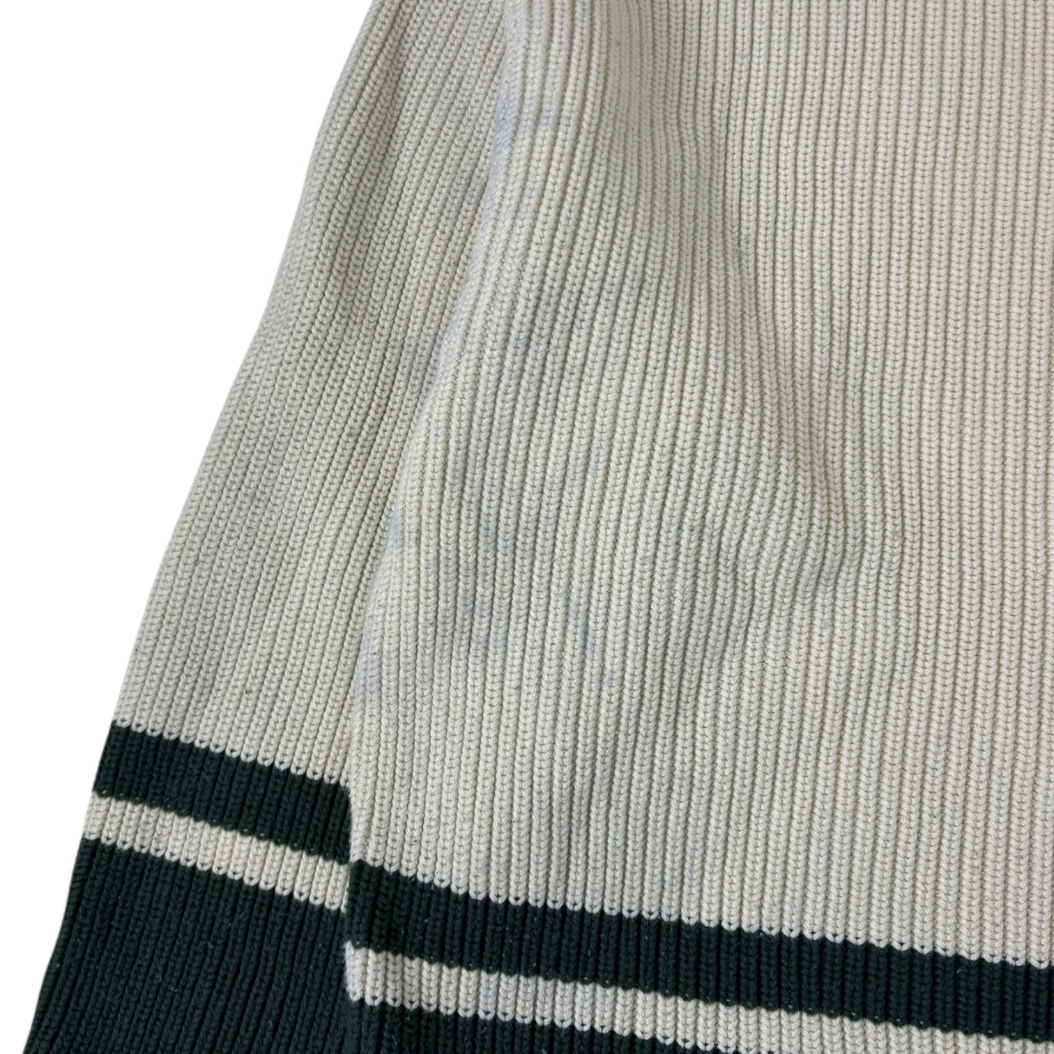 Stussy Knit Athletic Sweater Natural