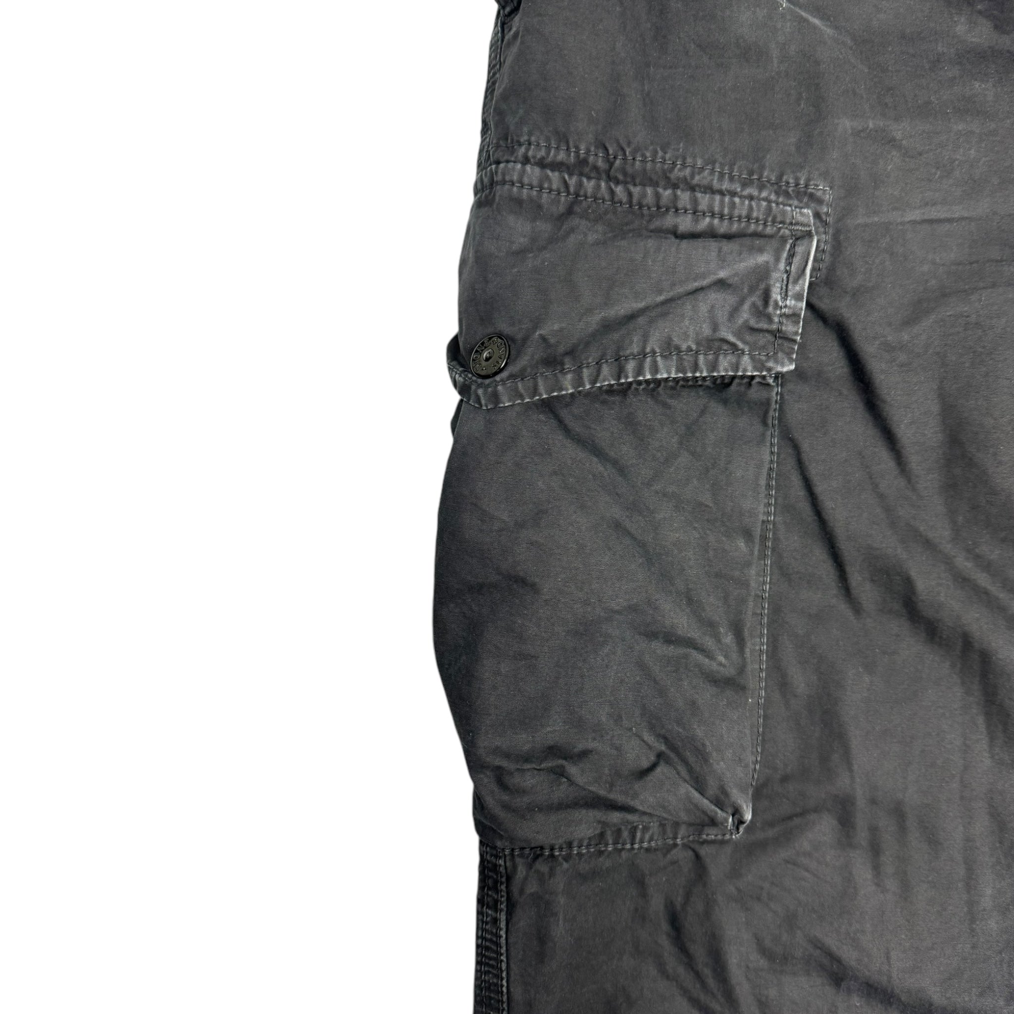 Stone Island Patch Cargo Pants Noir