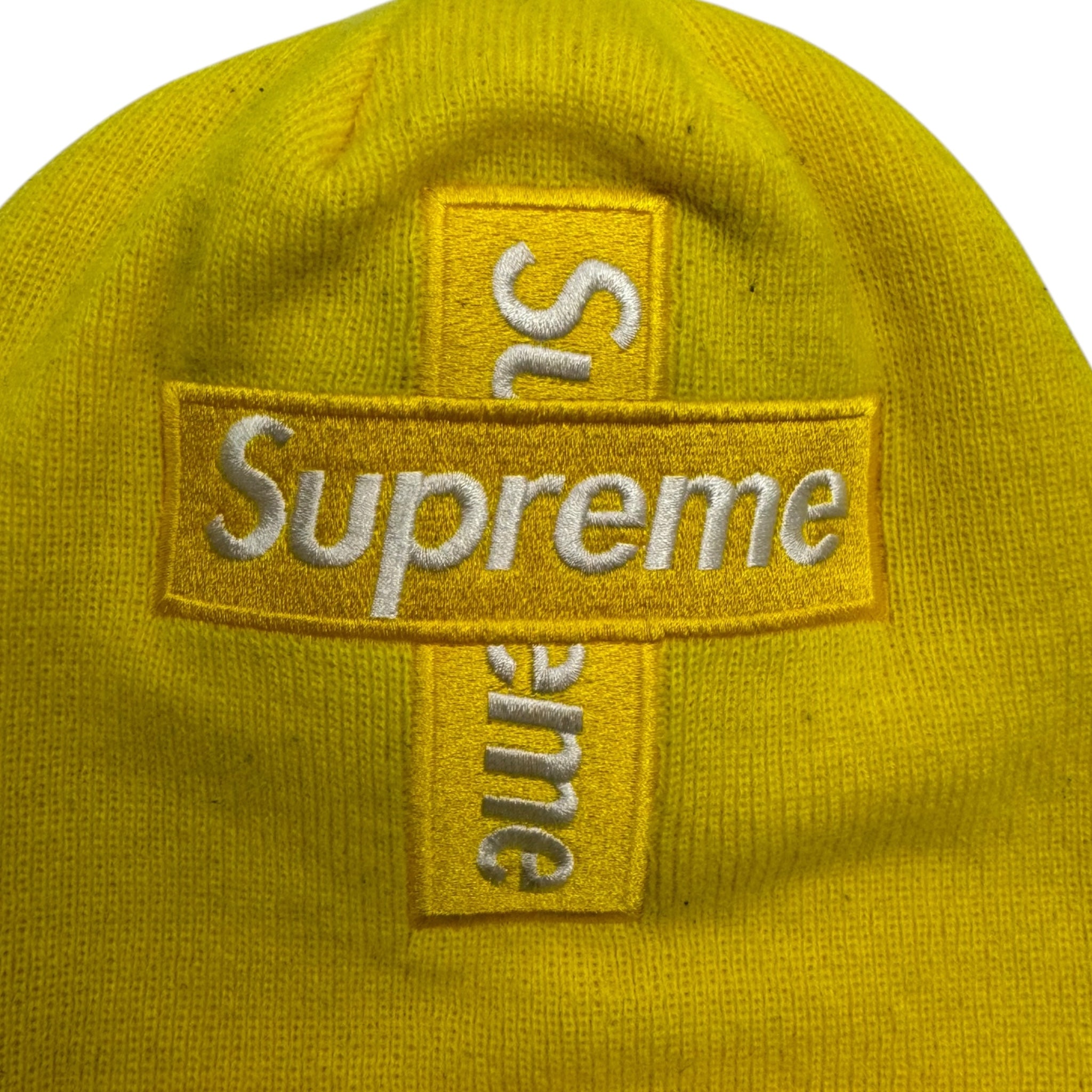 Supreme New Era Cross Box Logo Beanie