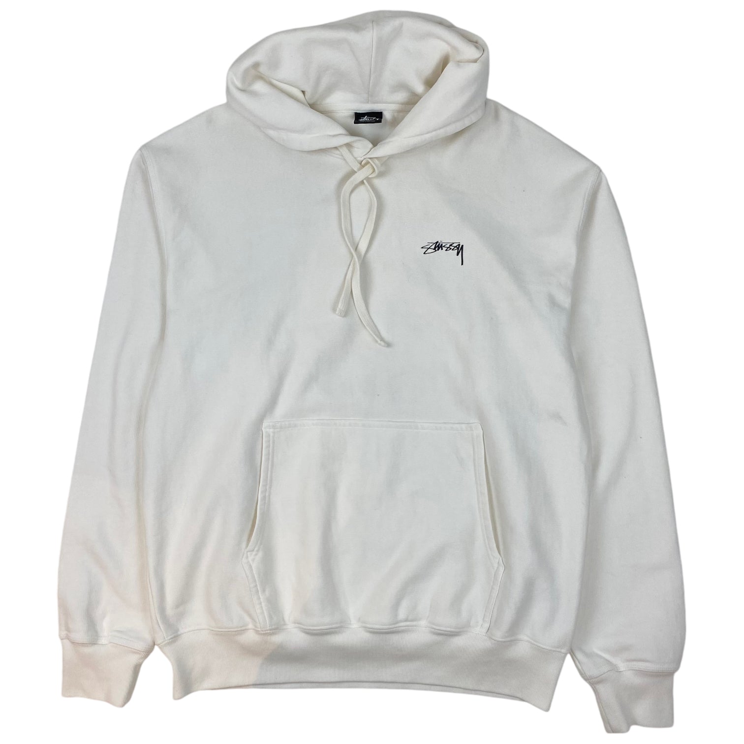 Stüssy Stock Logo Hoodie Natural