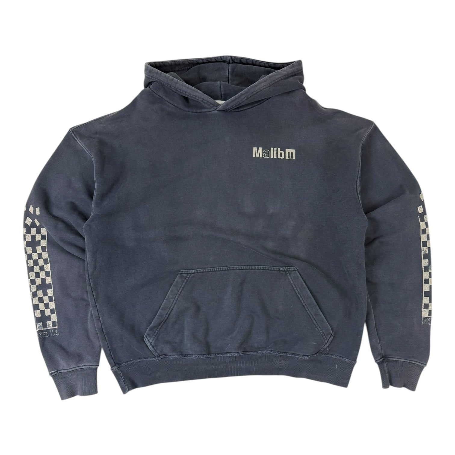 Rhude Malibu Hoodie Washed Black