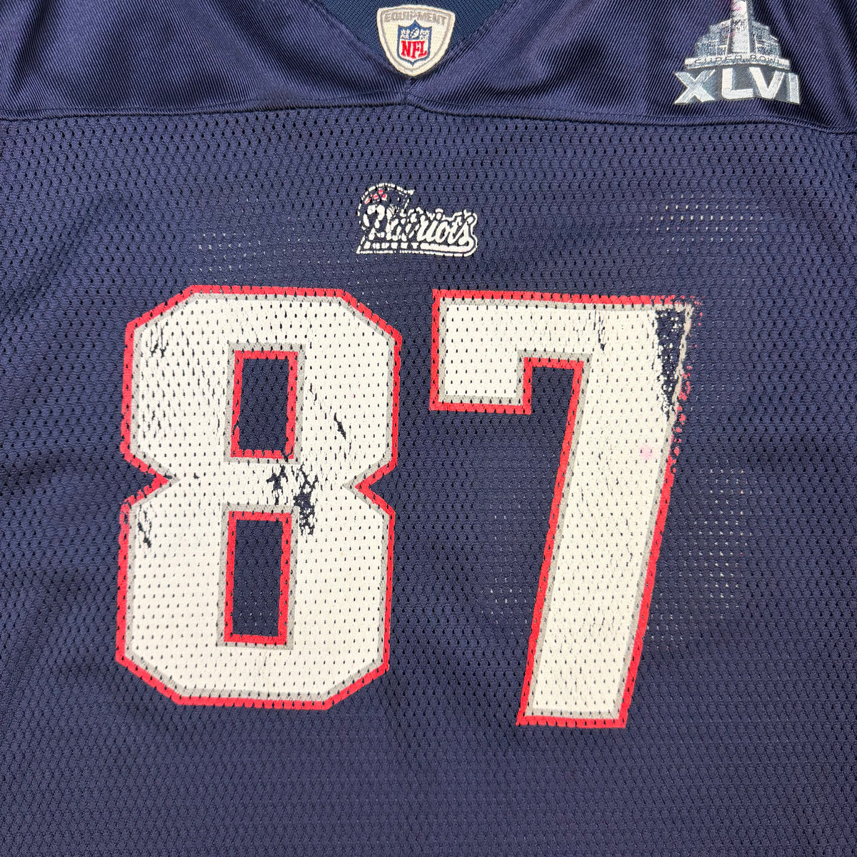 Vintage New England Patriots Rob Gronkowski Jersey Navy