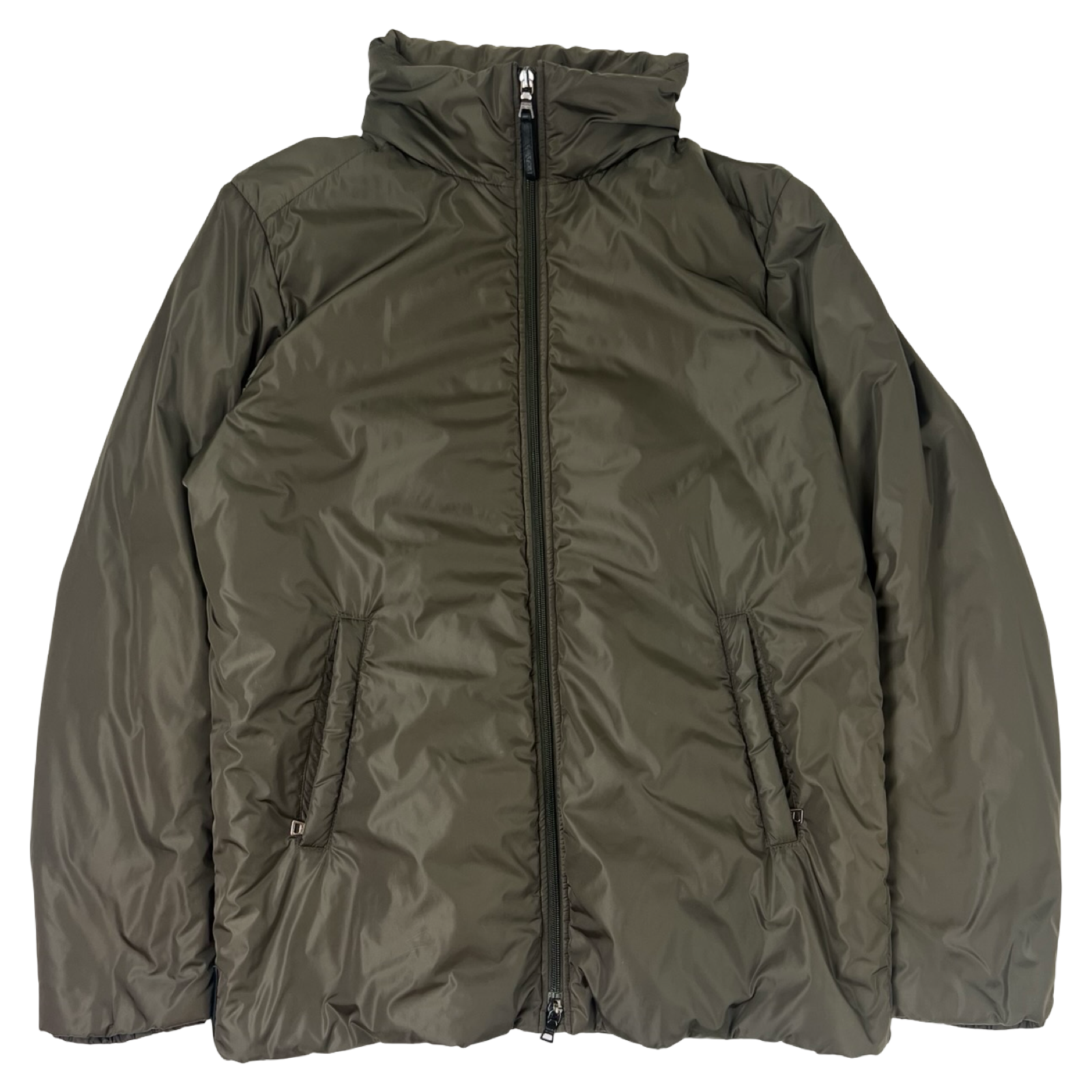 Prada Linea Rossa Nylon Padded Jacket Olive