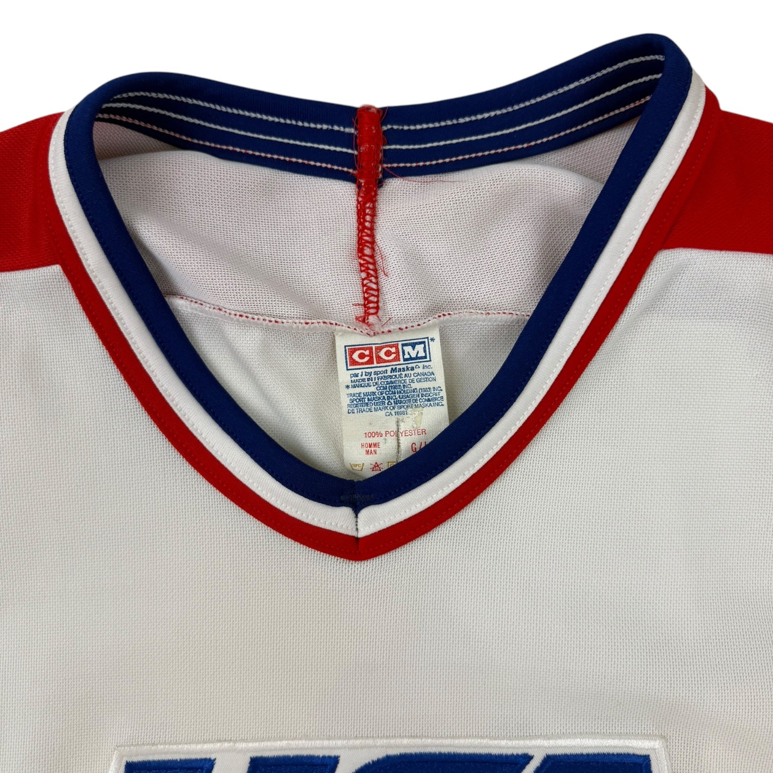 Vintage USA Hockey Jersey White