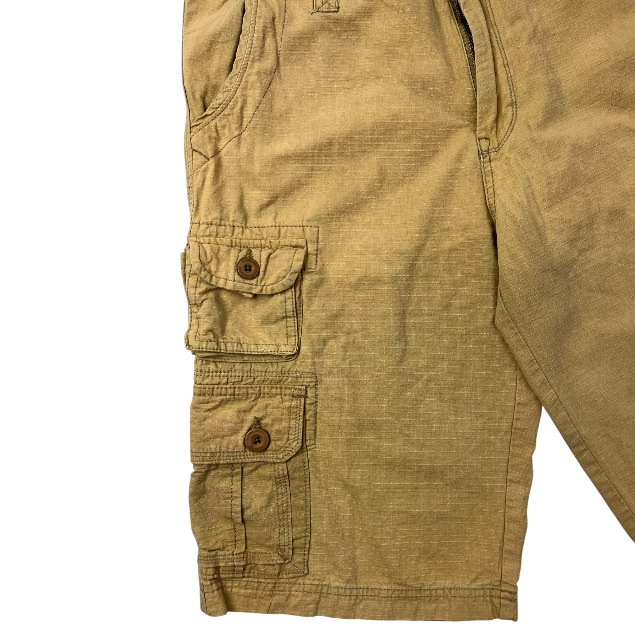 Vintage Y2K Ecko Unltd Beige Cargo Shorts