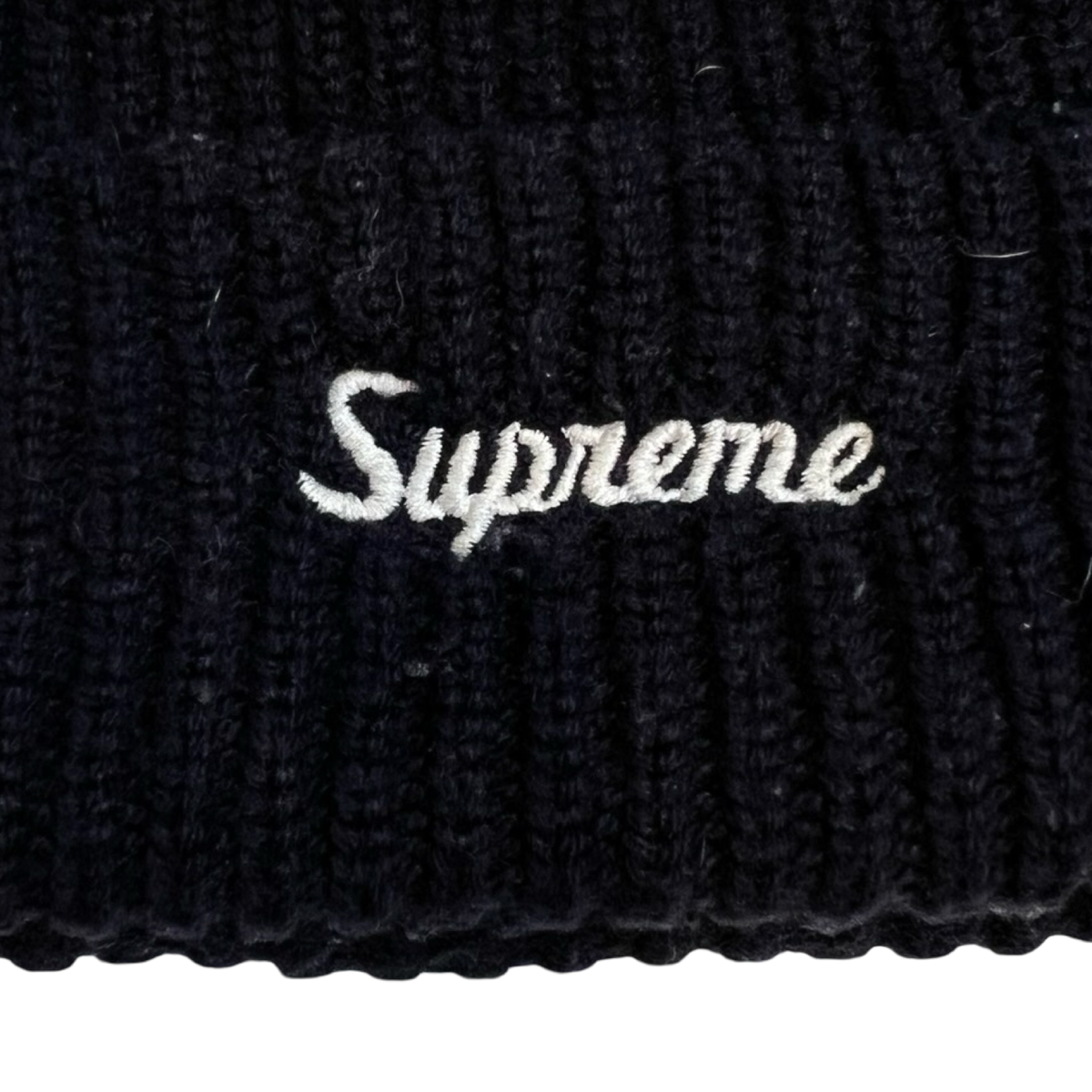 Supreme Loose Gauge Beanie Black