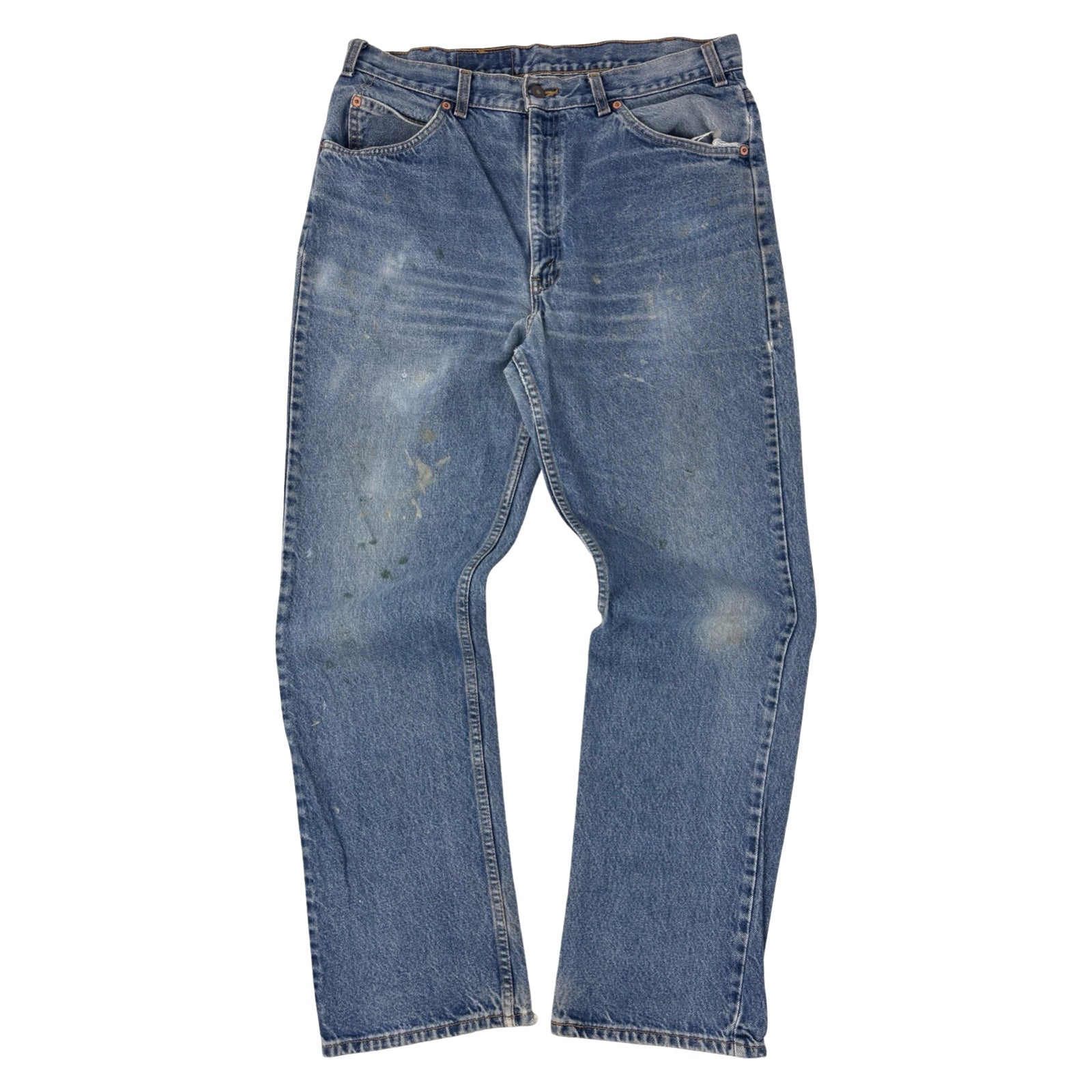 Vintage Levi’s 619 Orange Tab Light Wash Jeans