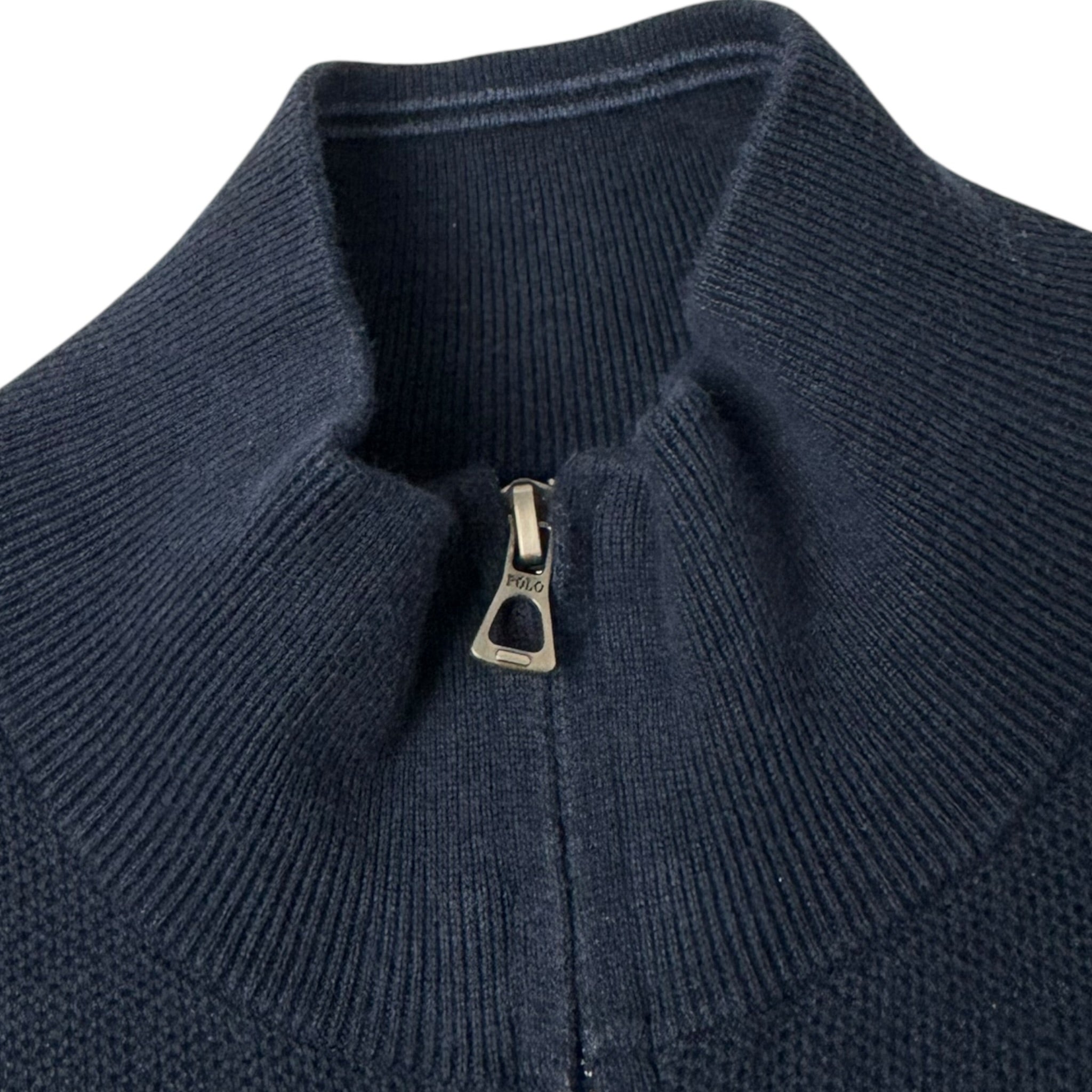 Polo Ralph Lauren Quarter Zip Sweater Dark Blue