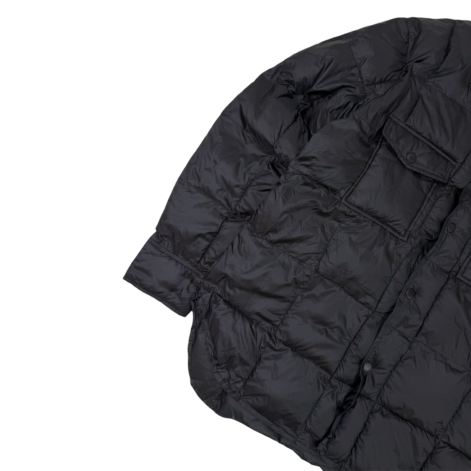 Fuct Oval Parody Lightweight Puffer Jacket Black