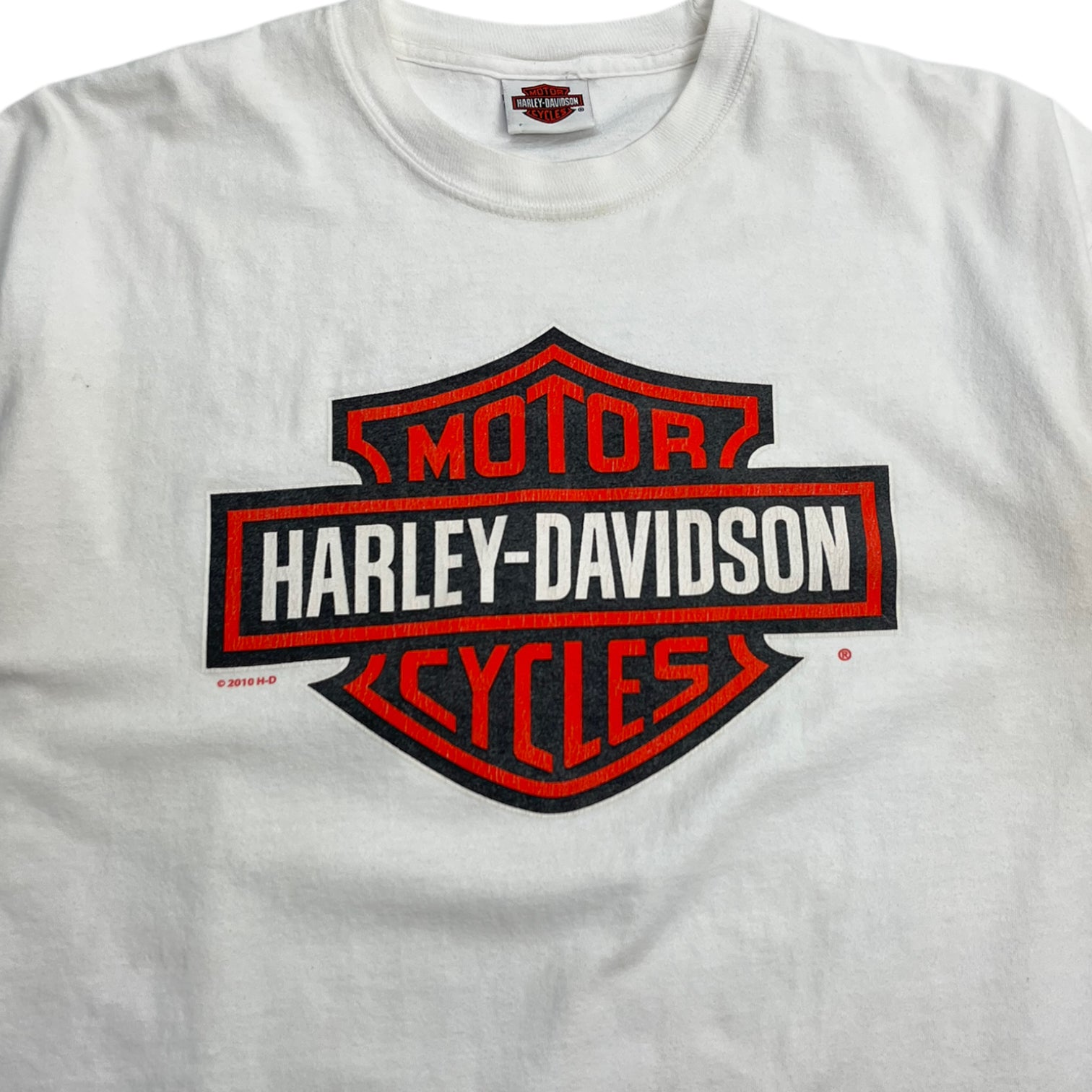 2010 Lawton Harley Davidson Badge T-Shirt