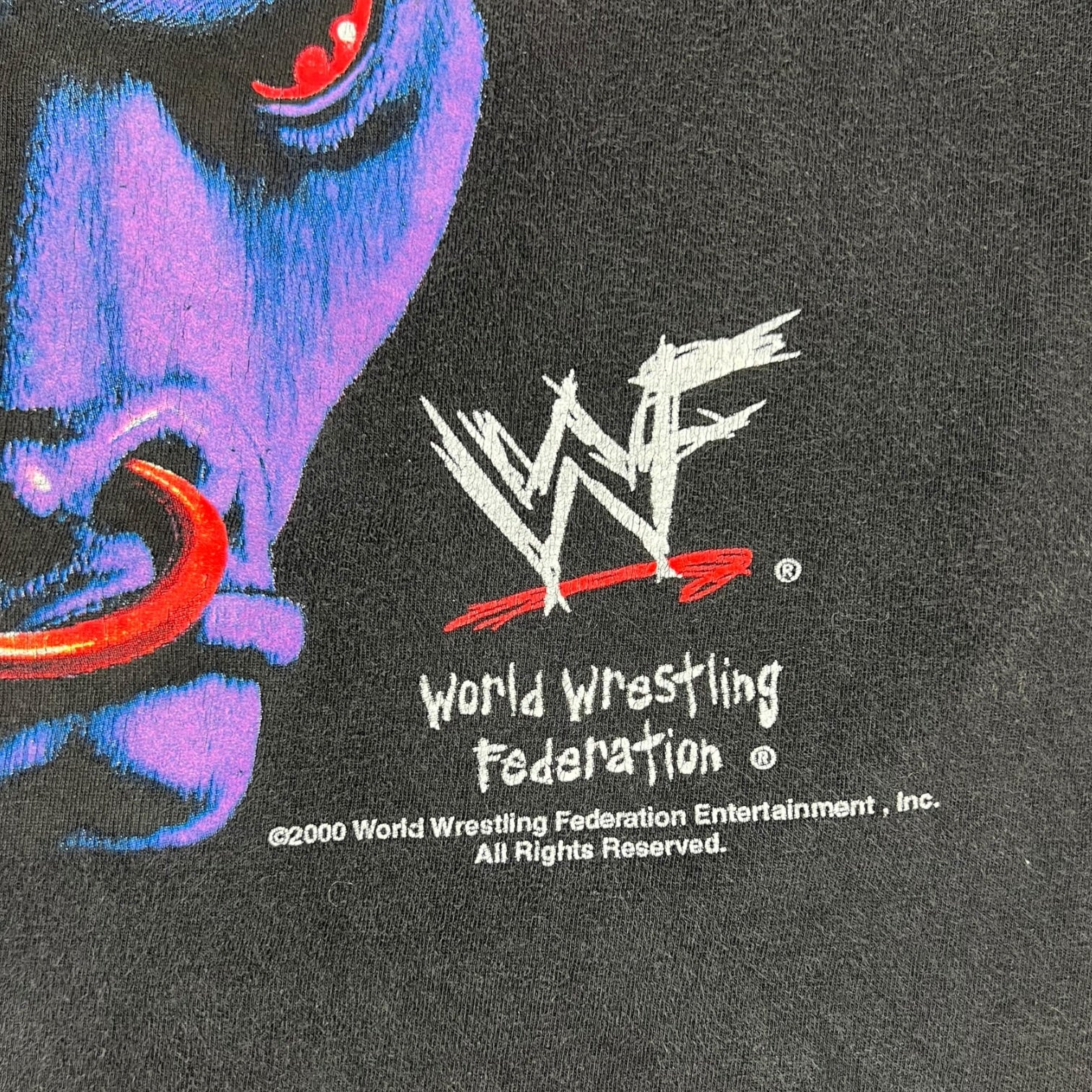 Vintage ‘99 WWF The Rock “People’s Champion” T-Shirt Black