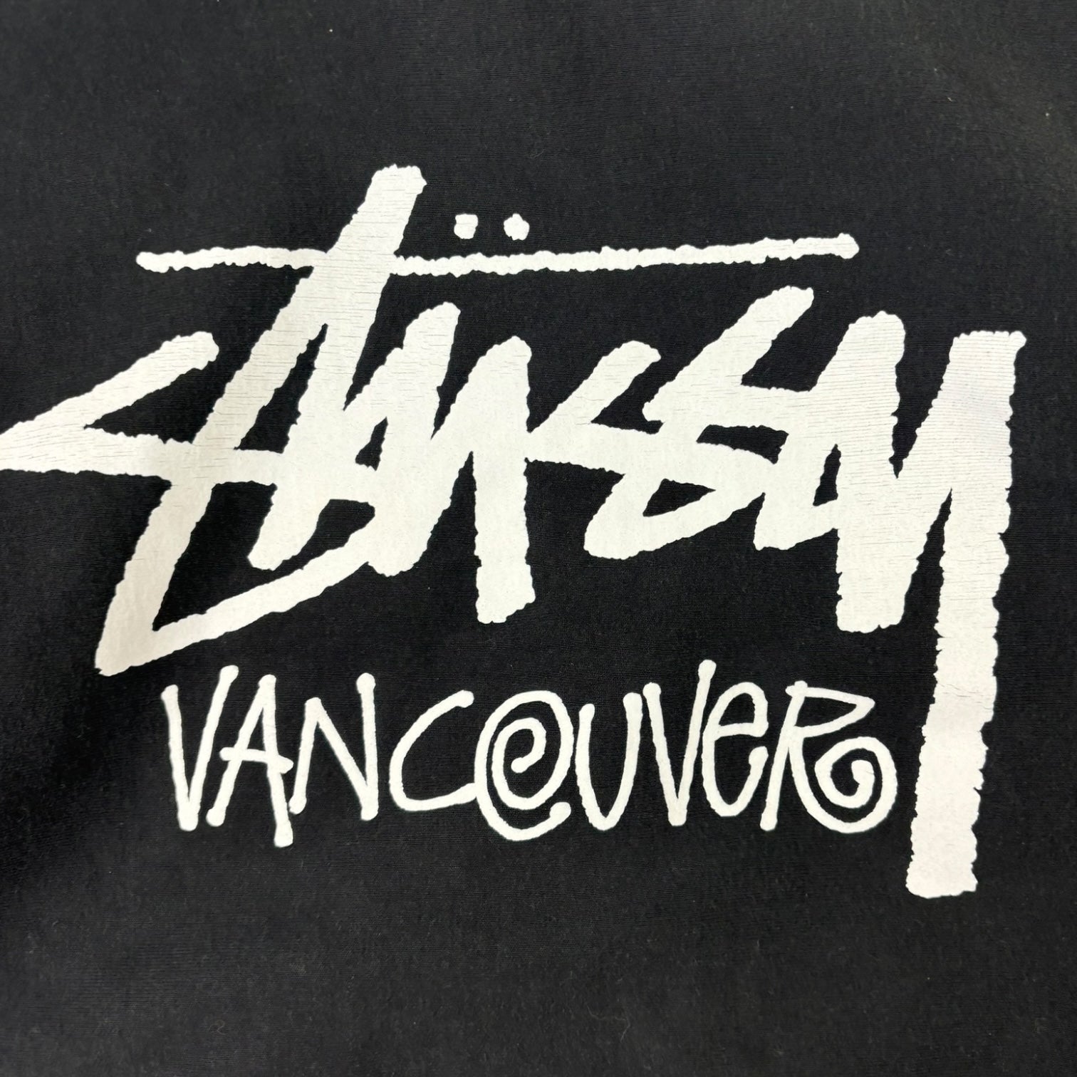Stussy Vancouver Chapter Zip-Up Hoodie Black