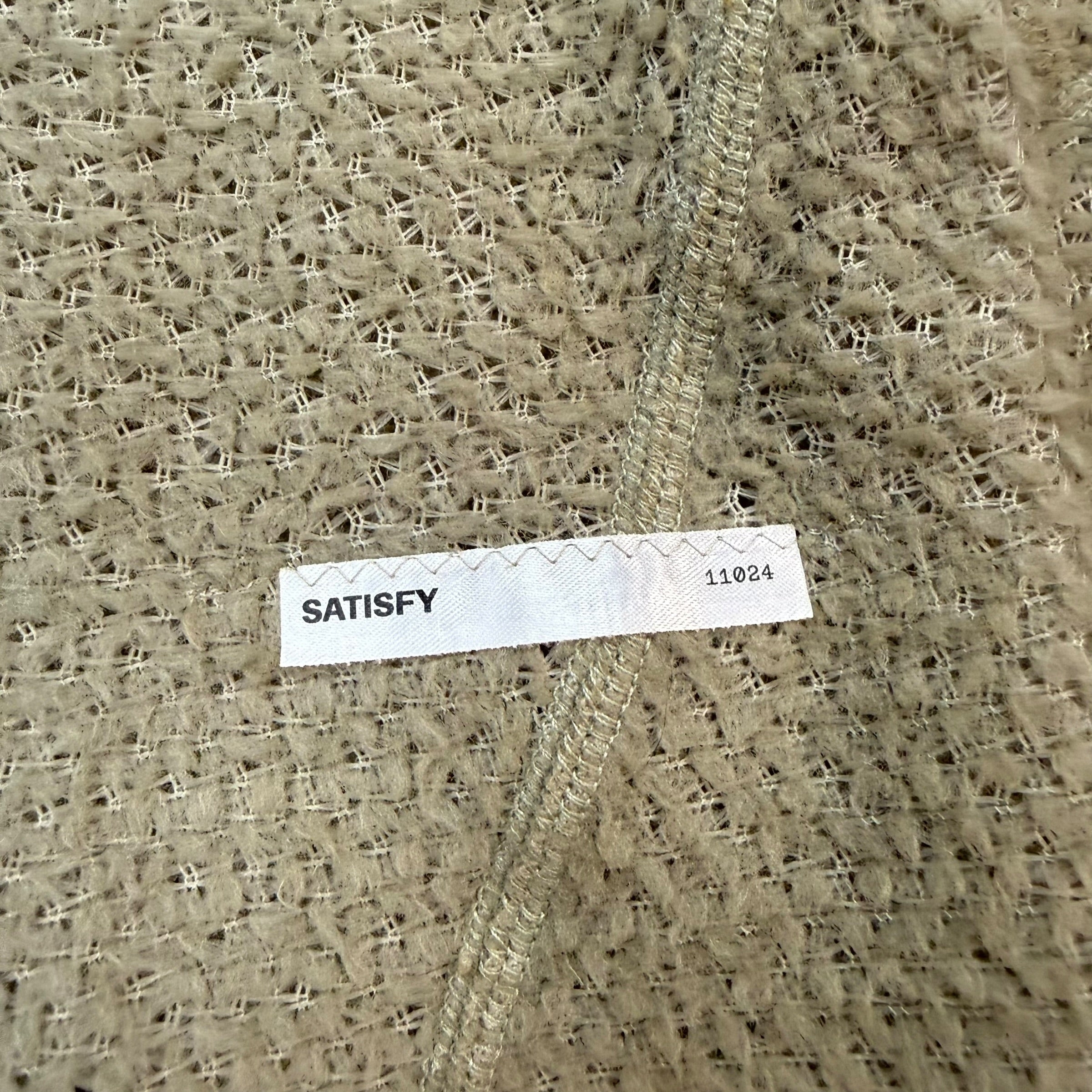 Satisfy Running Ghostfleece AD Light Half Zip Moon
