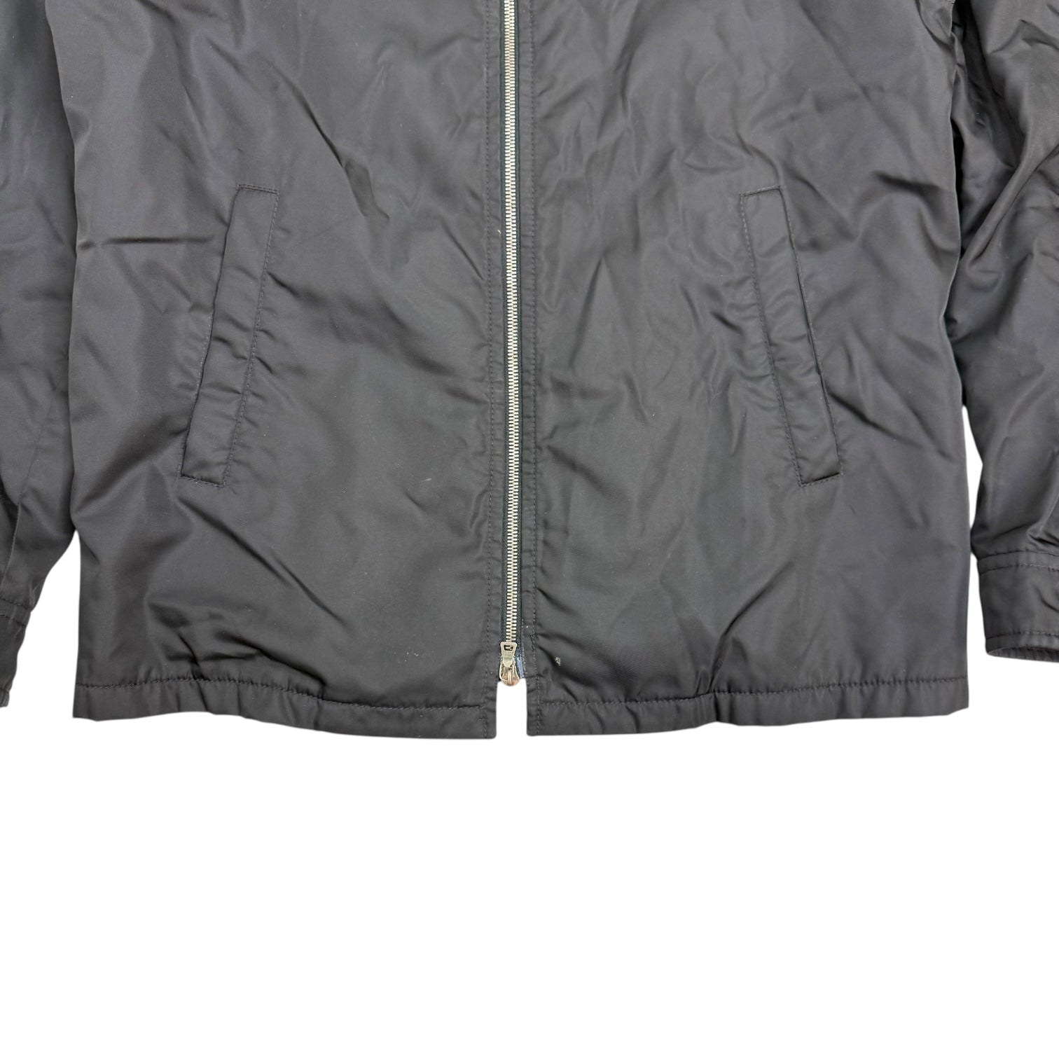 Prada Re-Nylon Blouson Jacket Black