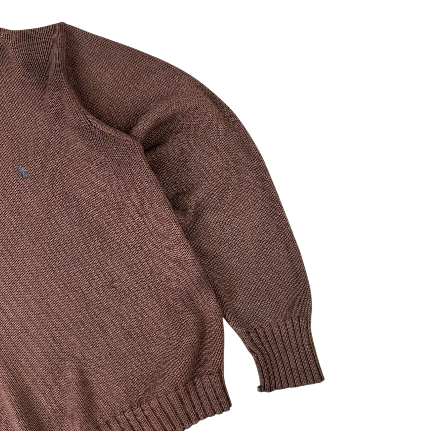 Vintage Polo Ralph Lauren Knit Sweater Brown