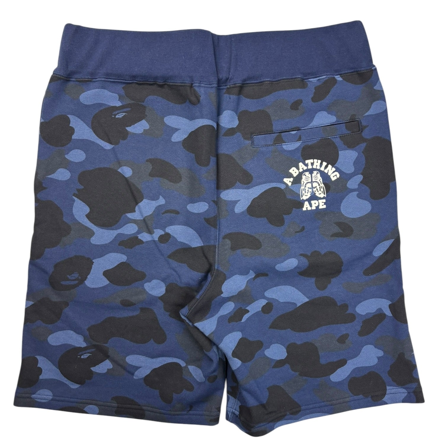 BAPE Tiger Shark Sweat Shorts Navy