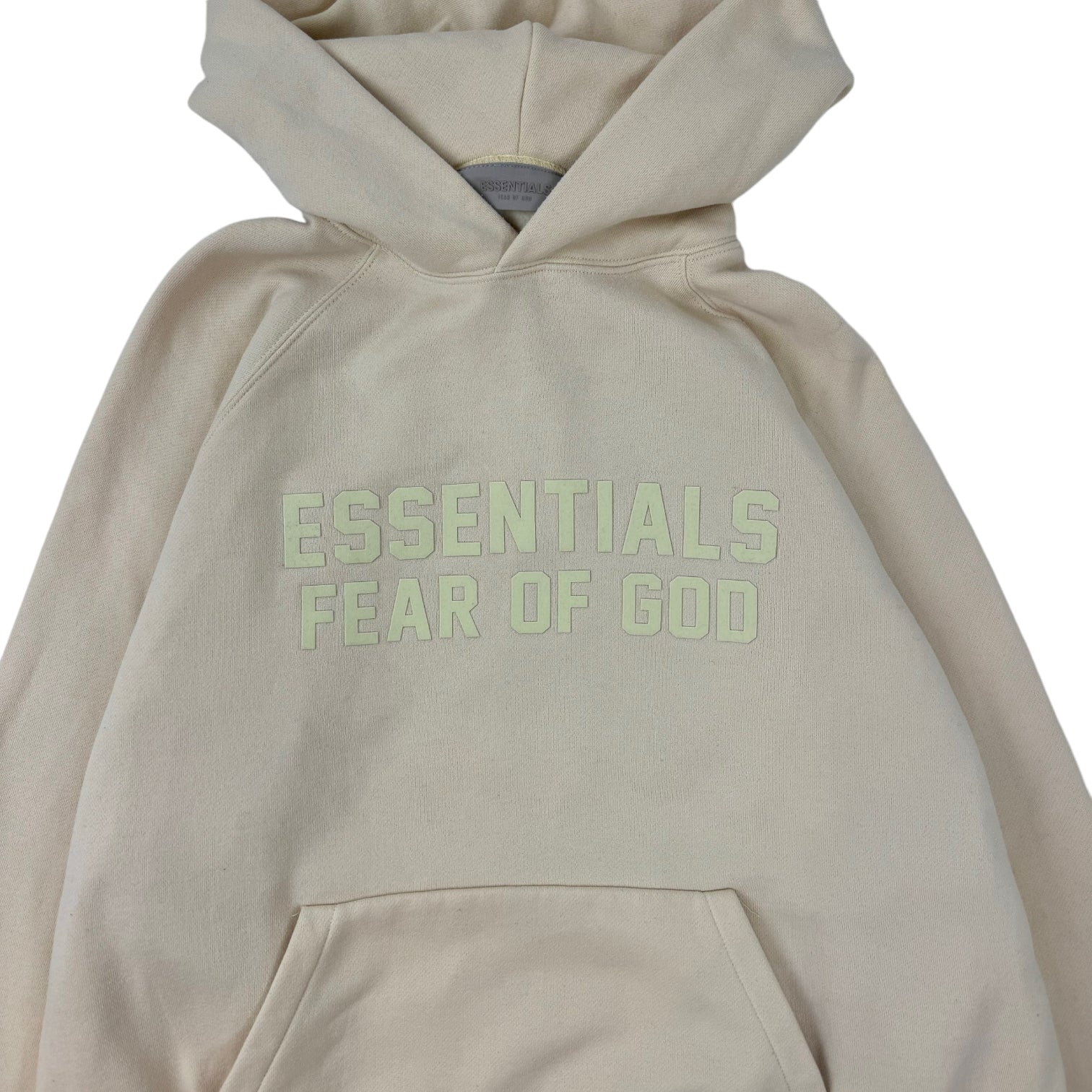 Fear Of God Essentials Hoodie Eggshell