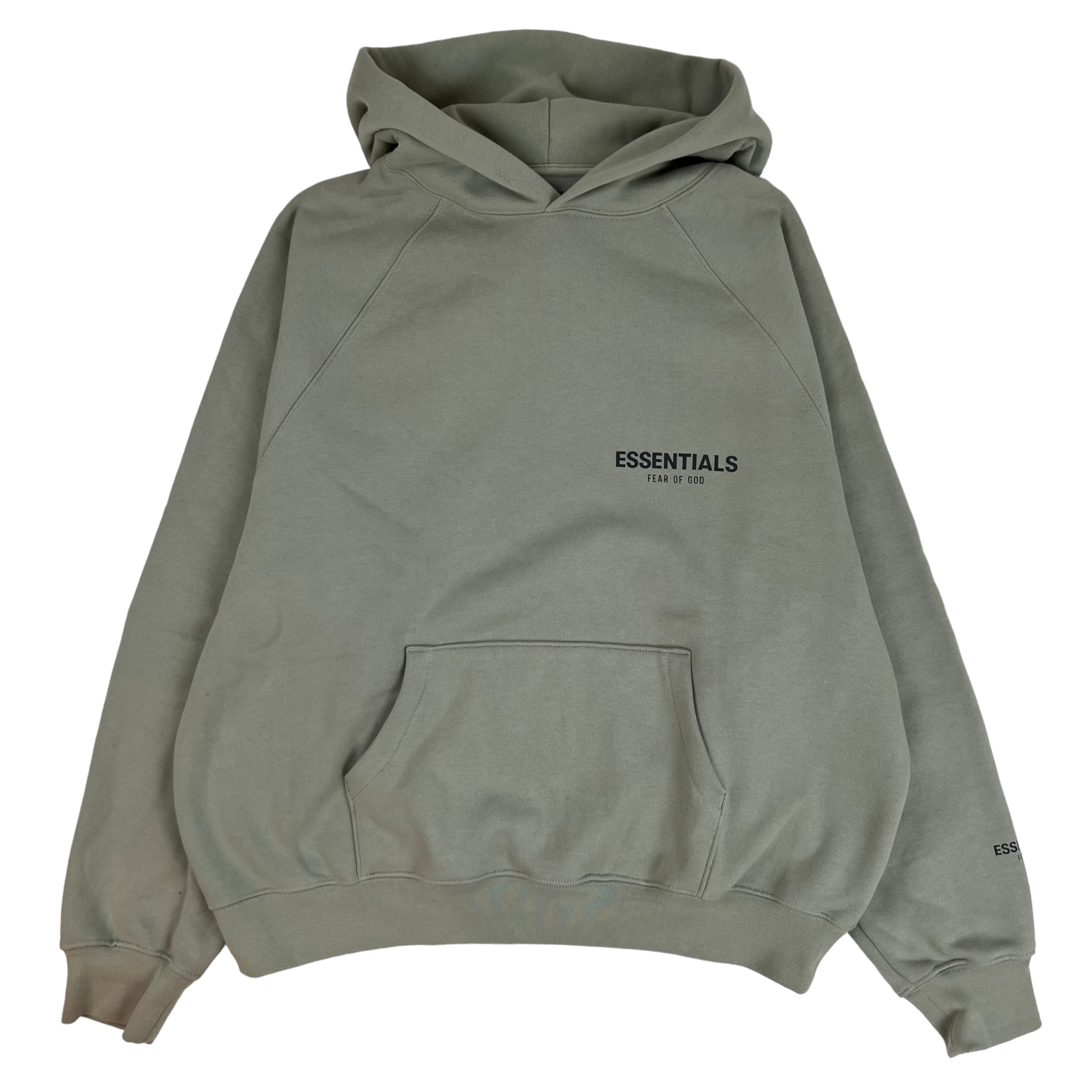 Fear Of God Essentials Hoodie Concrete