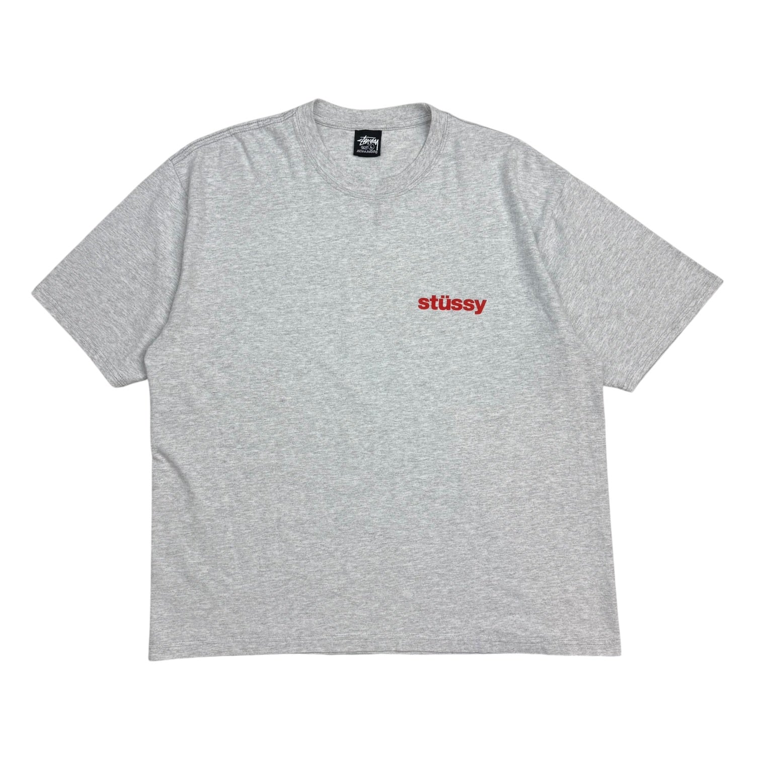Stussy Built Tough Tee Ash Grey