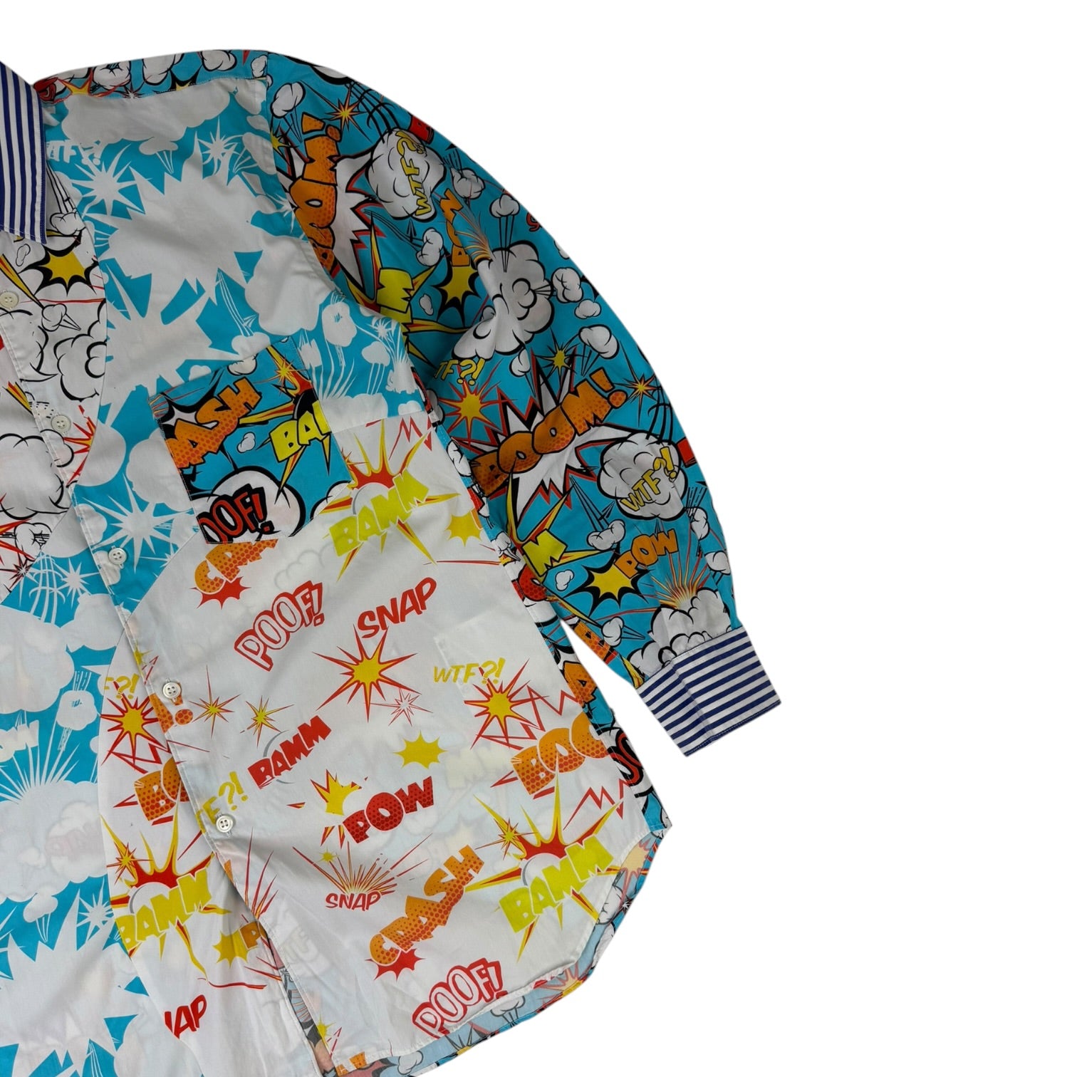 Comme des Garçons 2019 A/W Comic Print Button-Up