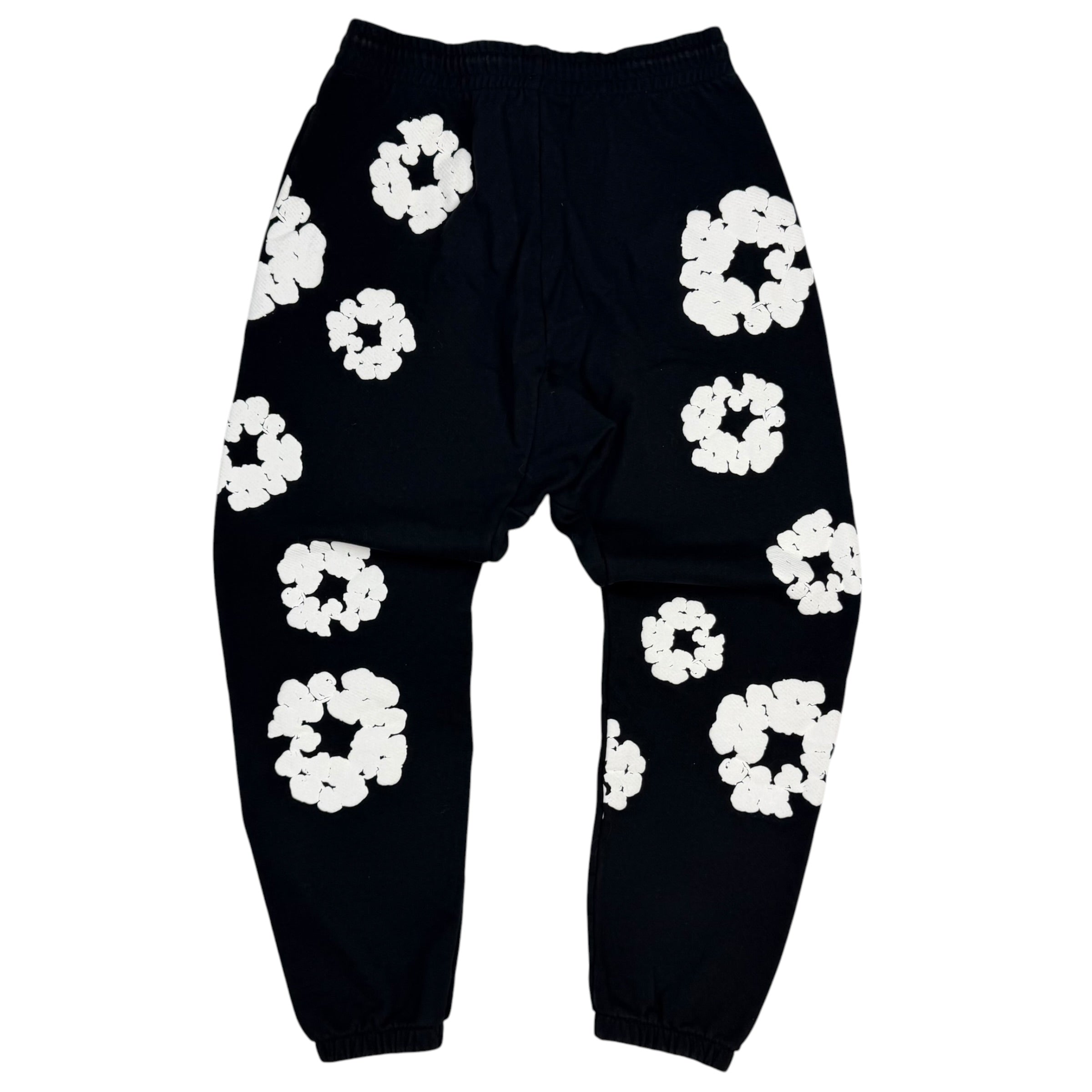 Denim Tears Cotton Wreath Sweatpants Black