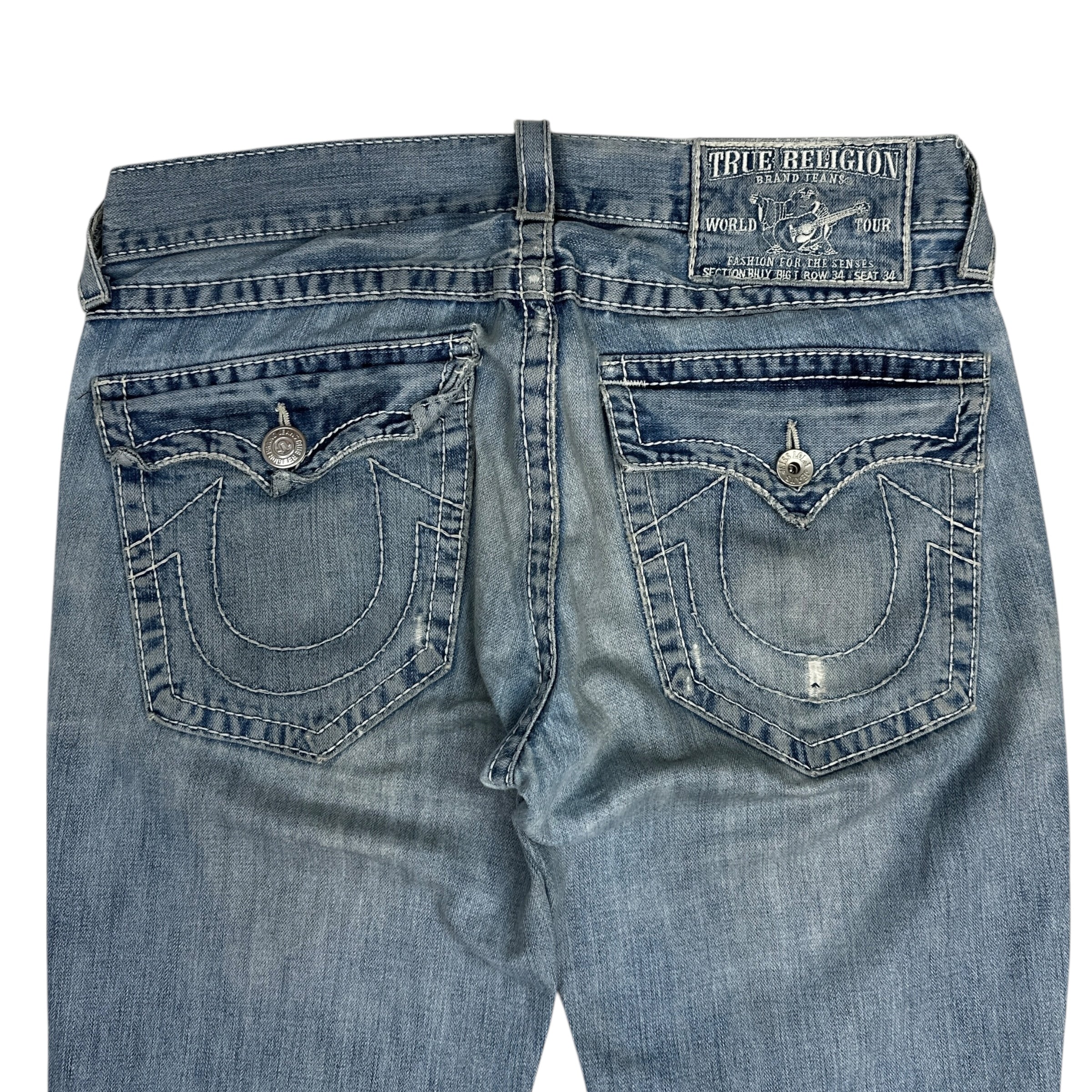 Vintage True Religion Billy Big-T Flared Denim