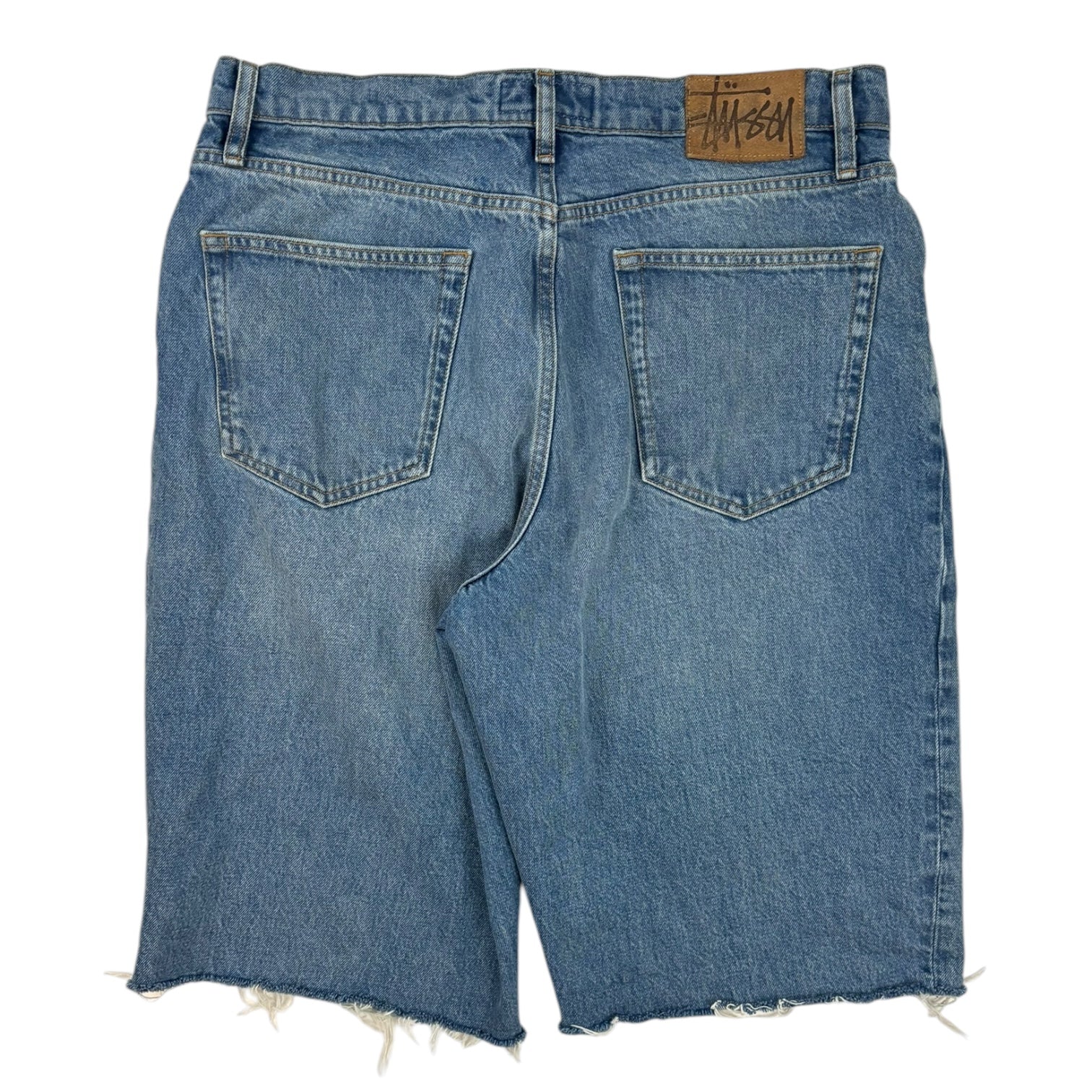 Stussy Big Ol’ Jean Short Denim Washed Blue