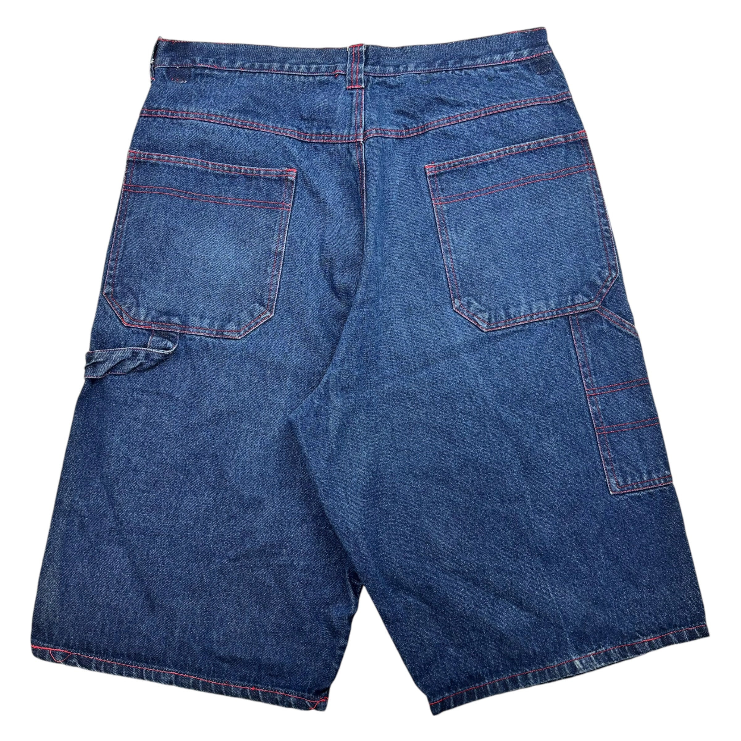 Vintage Y2K Veezo Wear Denin Shorts Dark Wash