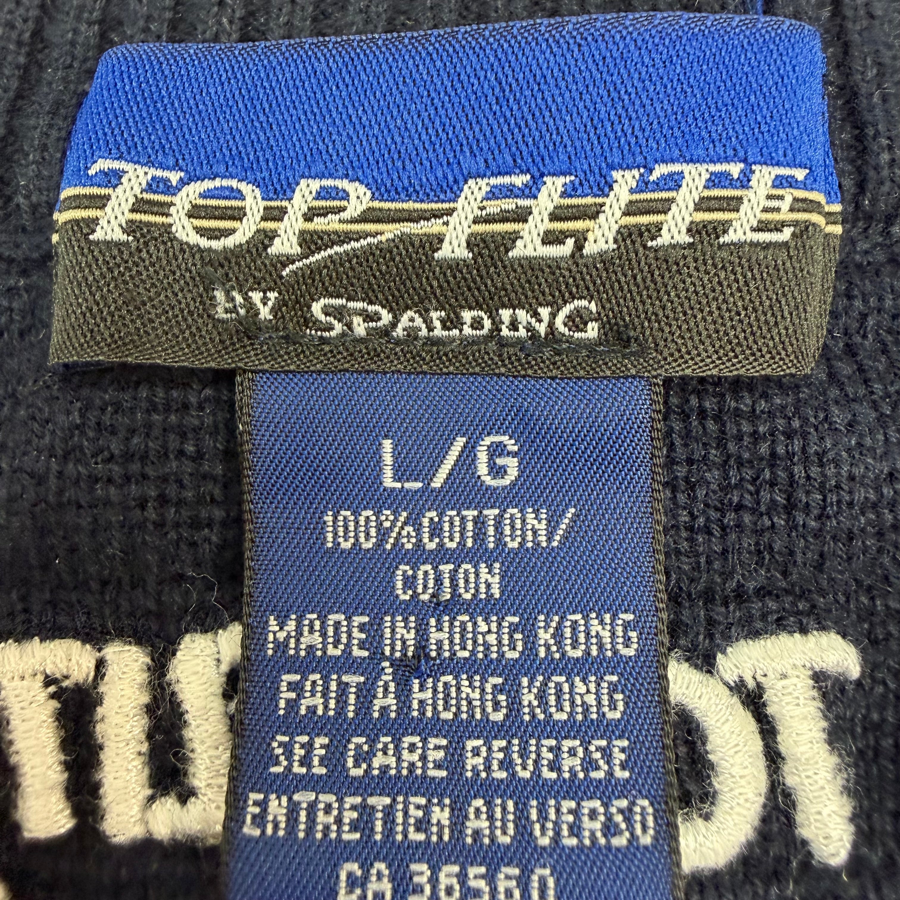 Vintage Top Flite Spalding Knit Vest Navy