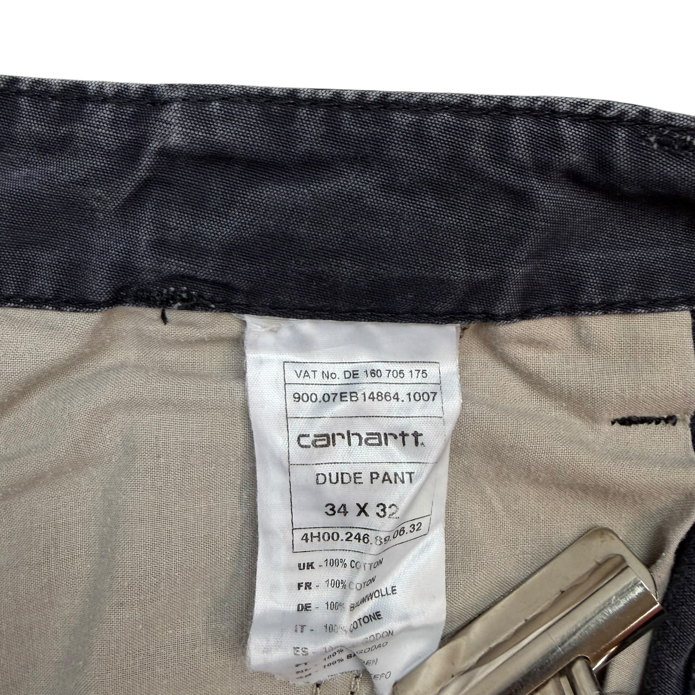 Vintage Carhartt Cargo Pant Washed Black
