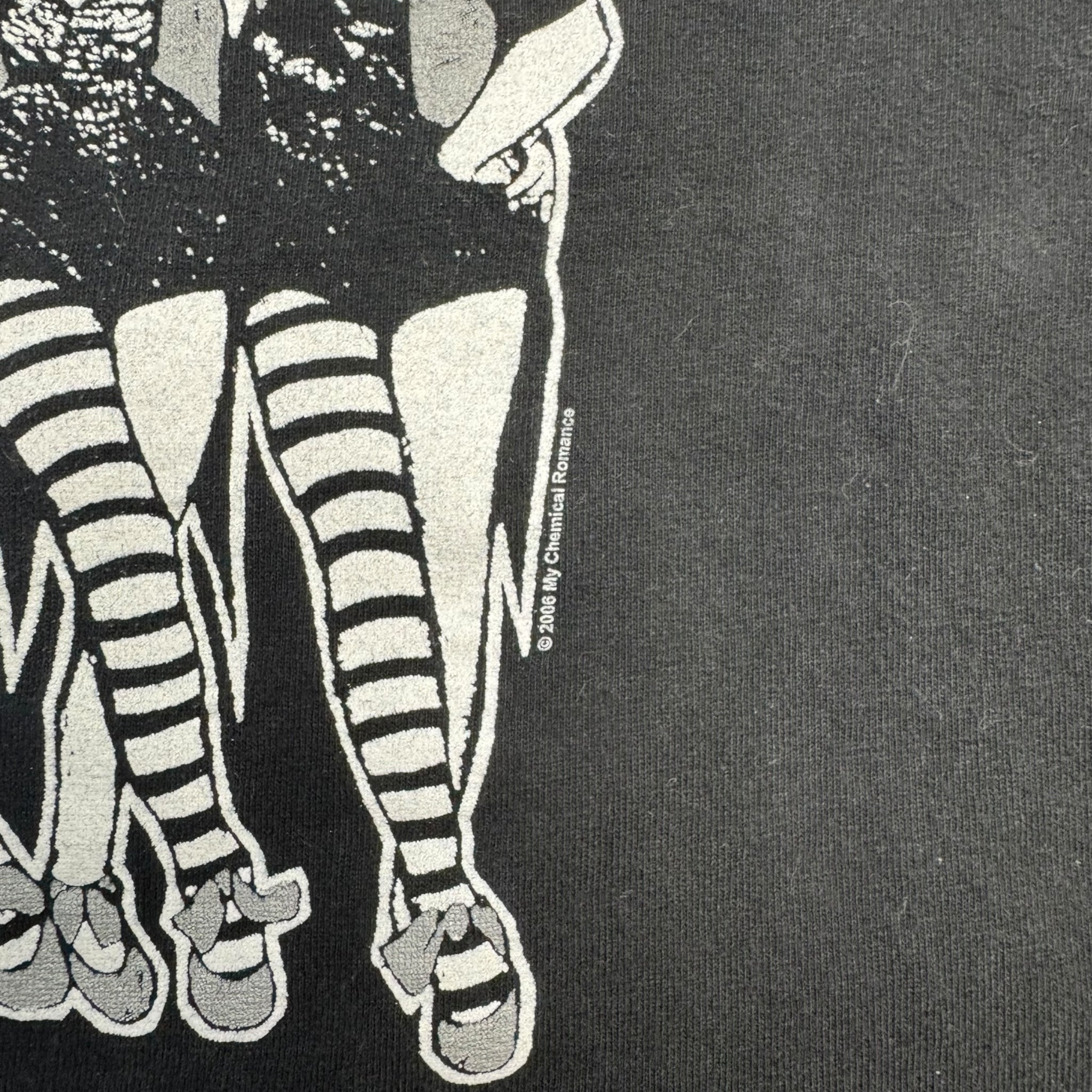 2006 My Chemical Romance Black Parade Girls T-Shirt