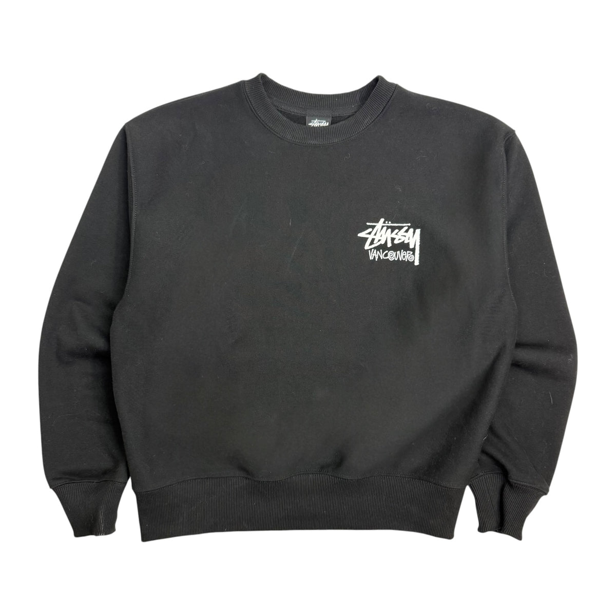 Stussy Vancouver Chapter Crewneck Black