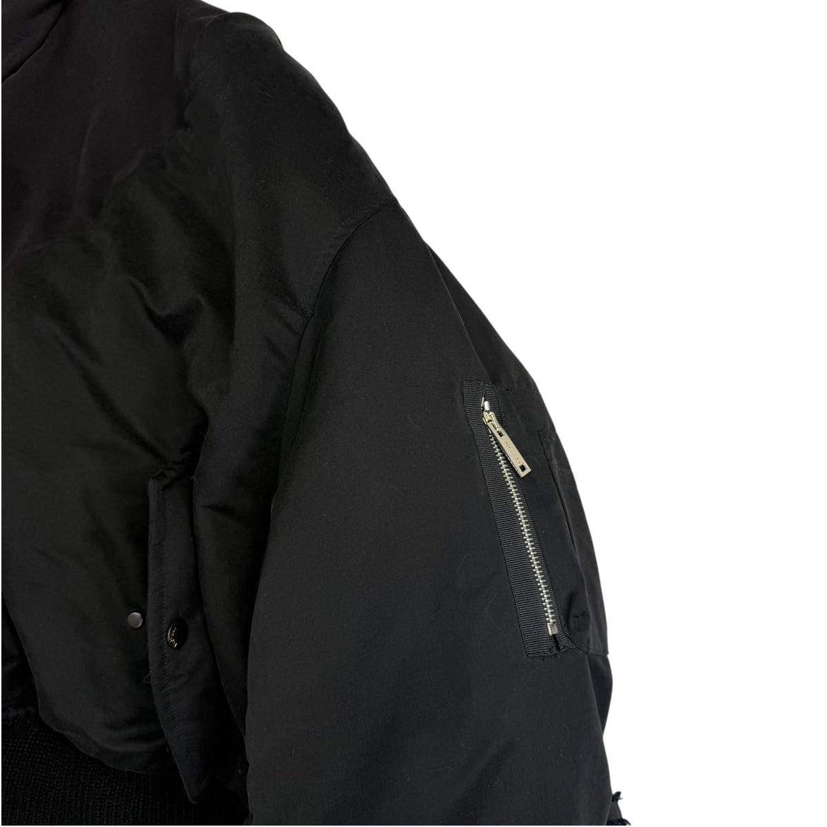 Ben Tavernettoi Unravel Project Hooded Bomber Jacket
