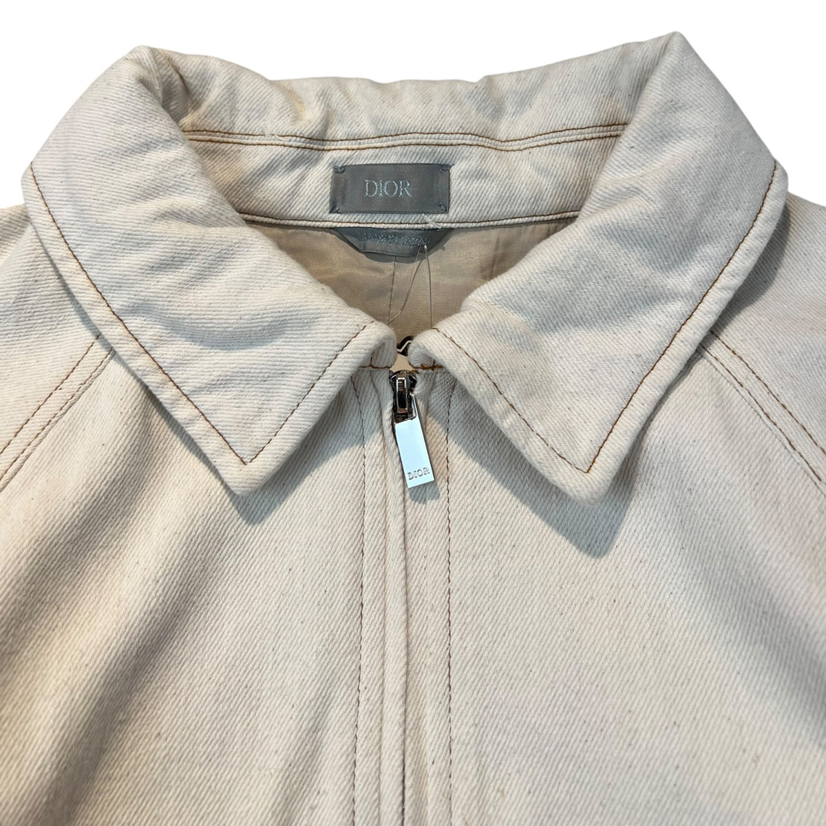 Dior x Denim Tears Zipped Blouson White
