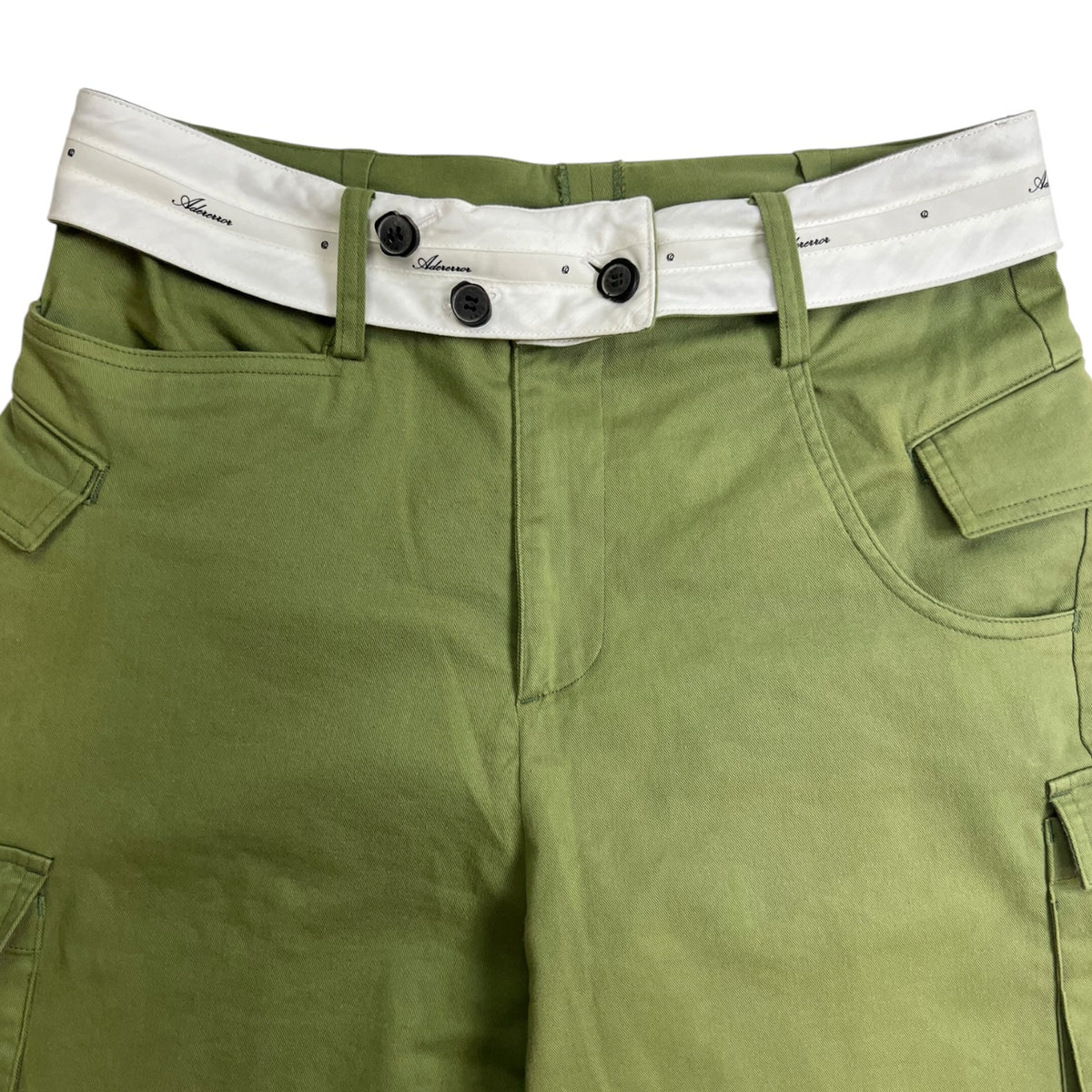 Adererror Wide Fit Cargo Pant Olive