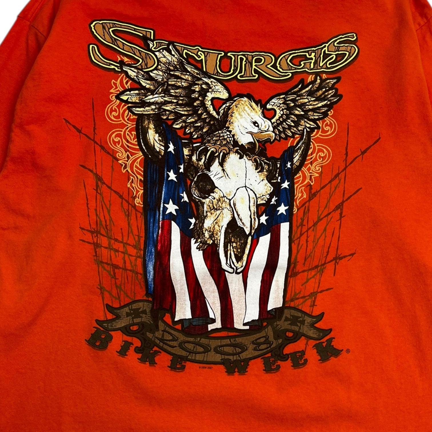 2008 Harley Davidson Sturgis Black Hill Longsleeve T-Shirt