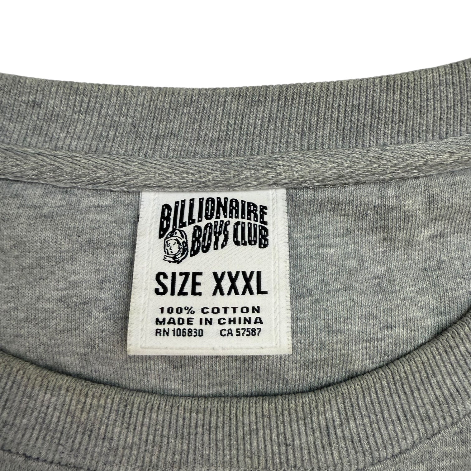 Billionaire Boys Club BB Astronaut Crewneck Grey