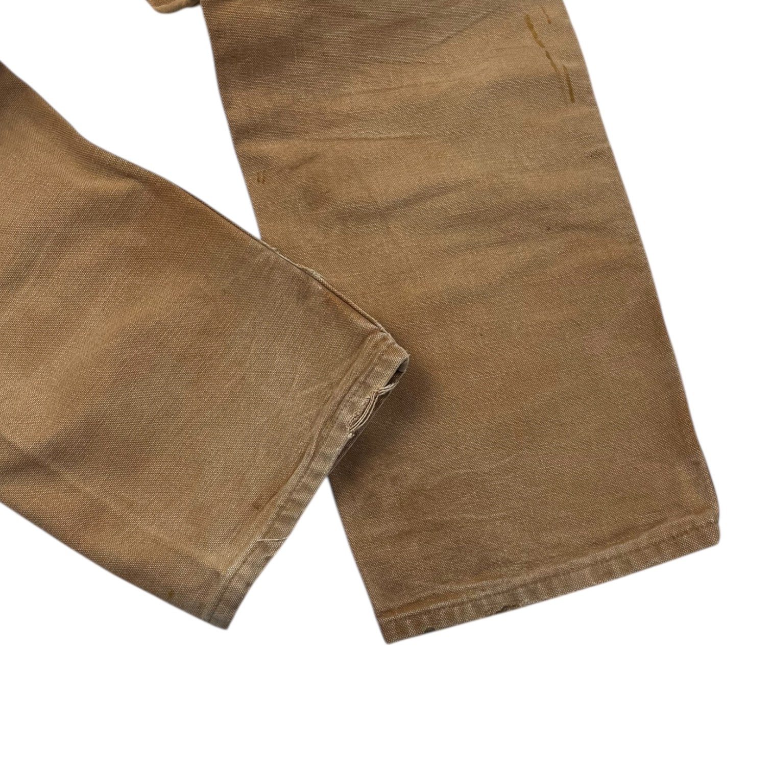Carhartt Double Knee Work Pants Distressed Tan (32)