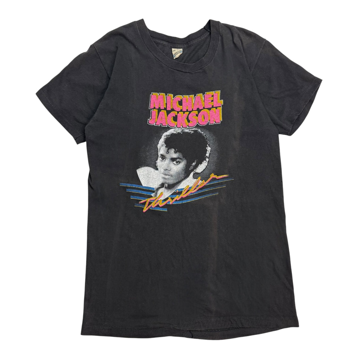 1984 Michael Jackson Thriller Tee Black