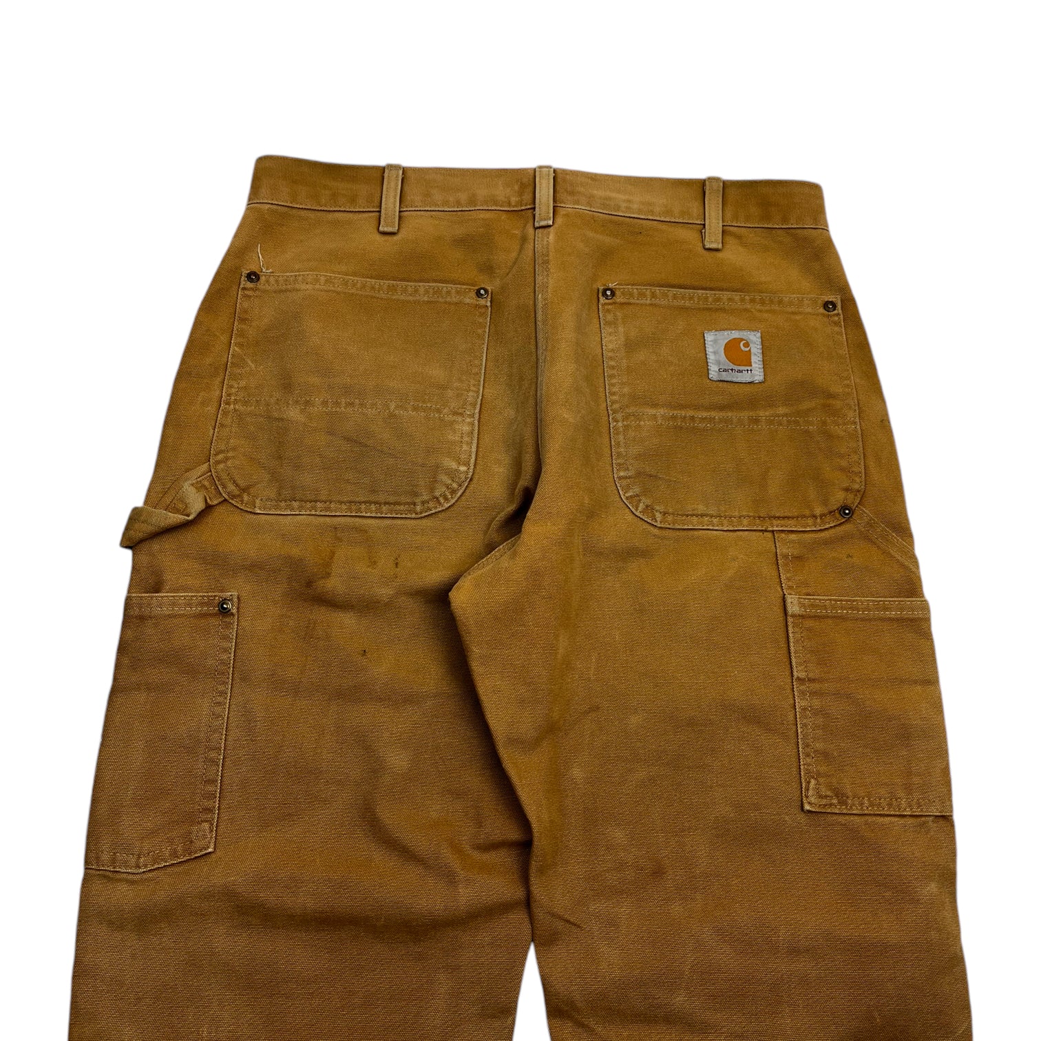 Carhartt Double Knees Paint Splatter Brown