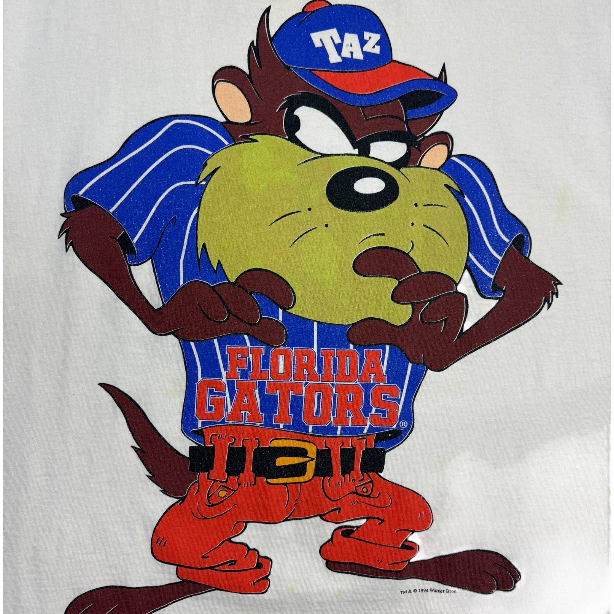 1994 Florida Gators Taz Tee White