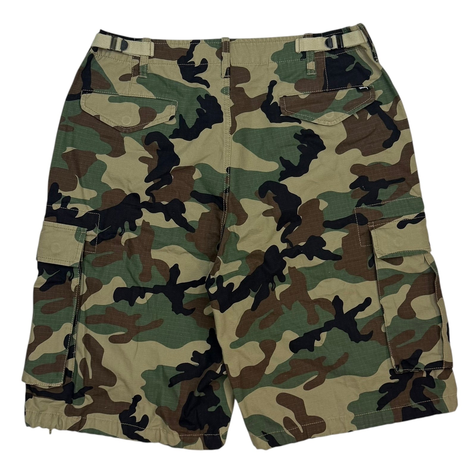 Stussy Cargo Ripstop Short Woodland Camo